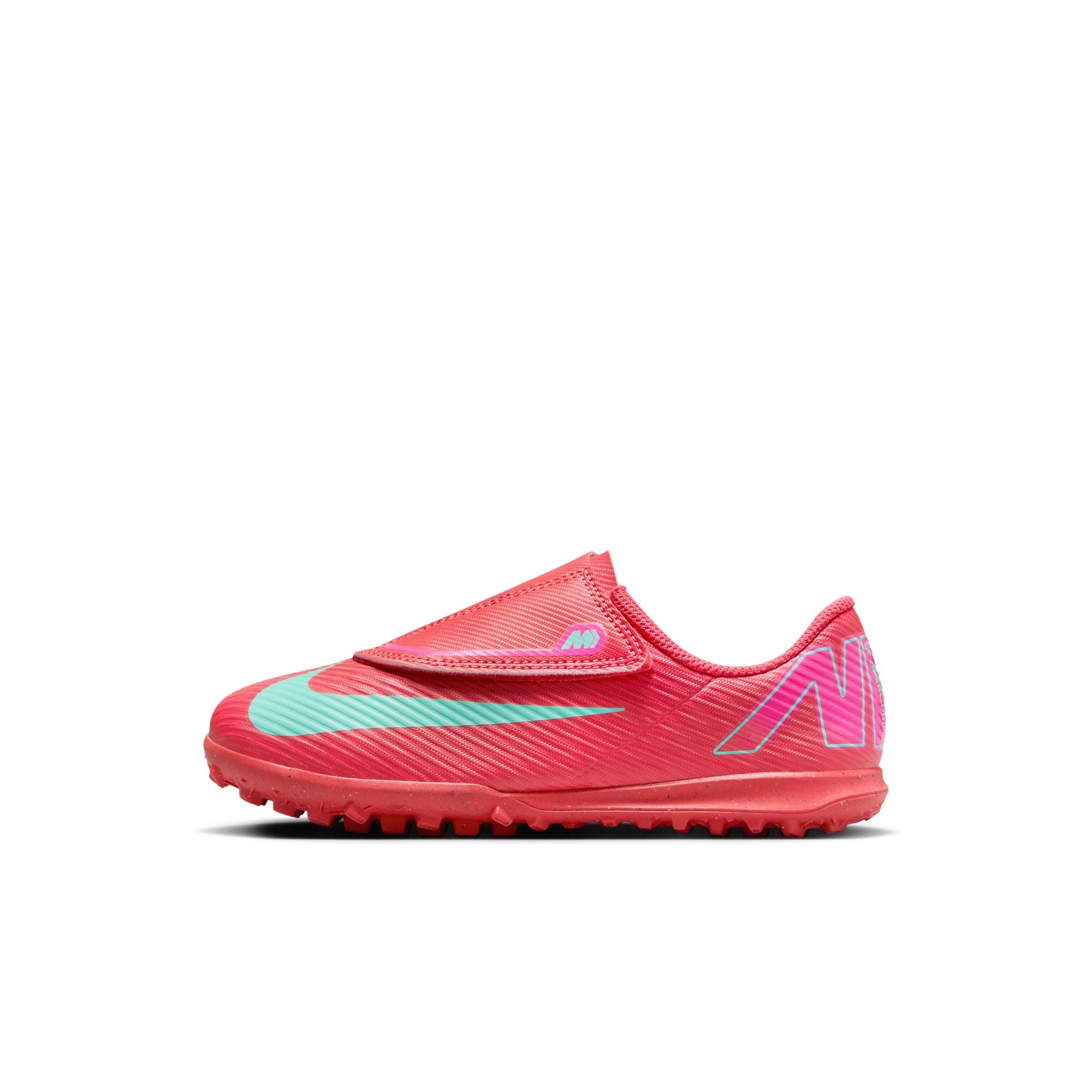 Nike Jr. Mercurial Vapor 16 Club Little Kids' TF Low-Top Soccer Shoes - FQ8291-800-NIKE by Nike | Available at Niky's Sports