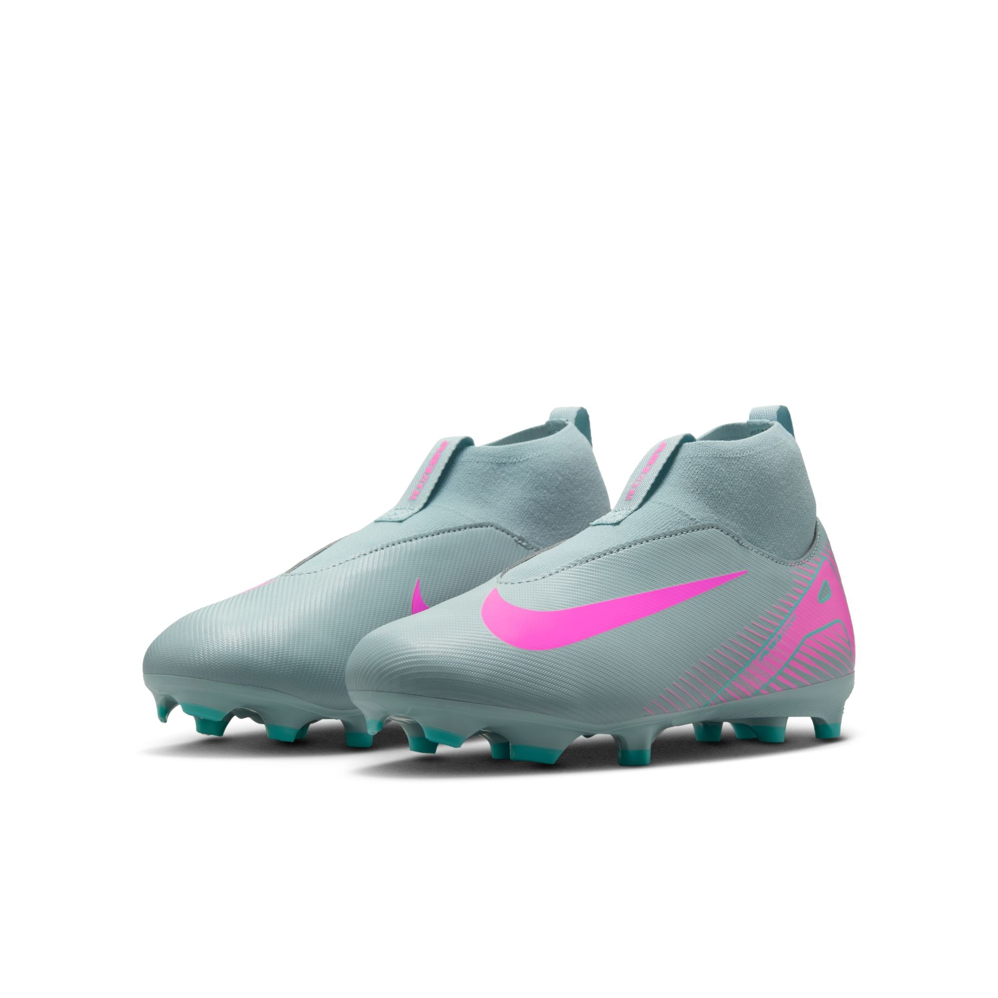 Nike Jr. Mercurial Superfly 10 Academy Little/Big Kids' MG High-Top Soccer Cleats - FQ8304-301-NIKE by Nike | Available at Niky's Sports
