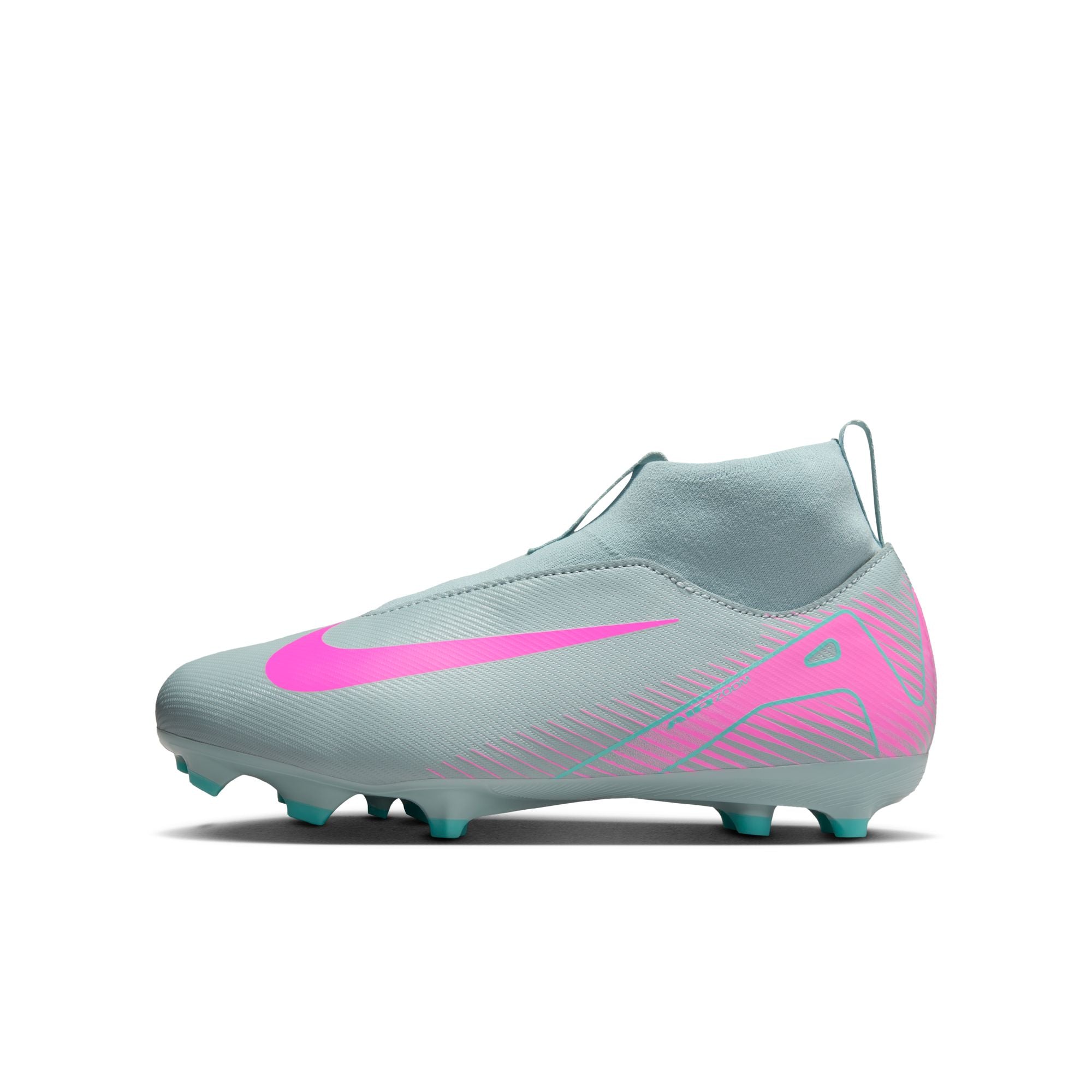 Nike Jr. Mercurial Superfly 10 Academy Little/Big Kids' MG High-Top Soccer Cleats - FQ8304-301-NIKE by Nike | Available at Niky's Sports