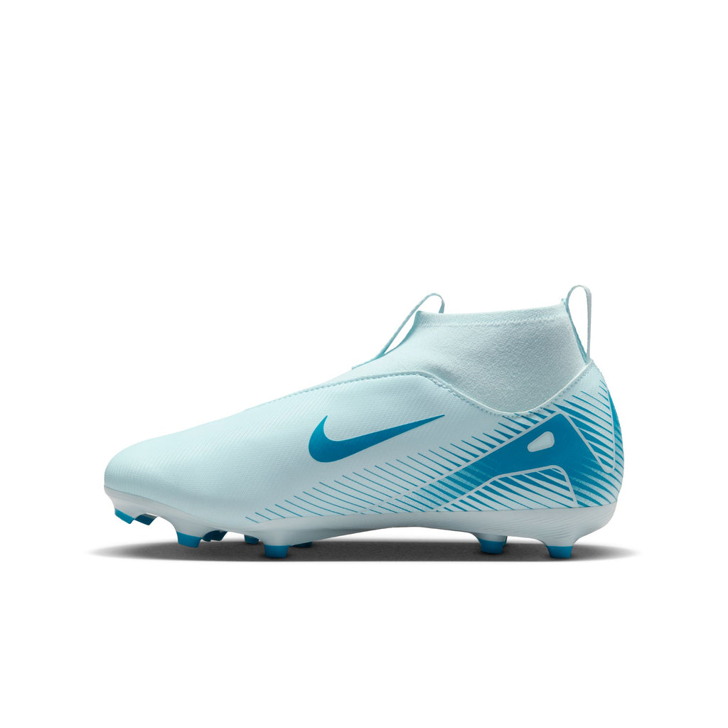 Nike Jr. Mercurial Superfly 10 Academy Little/Big Kids' MG High-Top Soccer Cleats - FQ8304-400-NIKE by Nike | Available at Niky's Sports