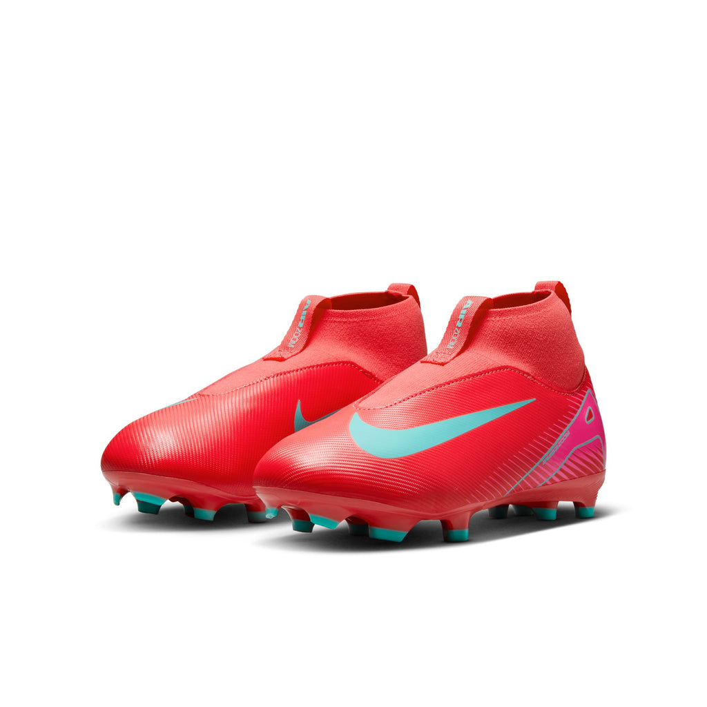 Nike Jr. Mercurial Superfly 10 Academy Little/Big Kids' MG High-Top Soccer Cleats - FQ8304-800-NIKE by Nike | Available at Niky's Sports