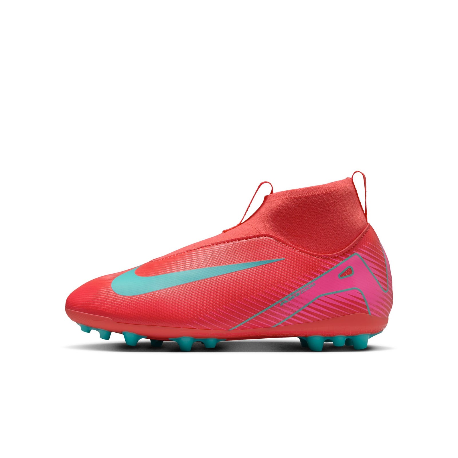 Nike Jr. Mercurial Superfly 10 Academy Little/Big Kids' AG High-Top Soccer Cleats - FQ8308-800-NIKE by Nike | Available at Niky's Sports