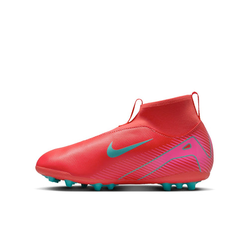 Nike Jr. Mercurial Superfly 10 Academy Little/Big Kids' AG High-Top Soccer Cleats - FQ8308-800-NIKE by Nike | Available at Niky's Sports
