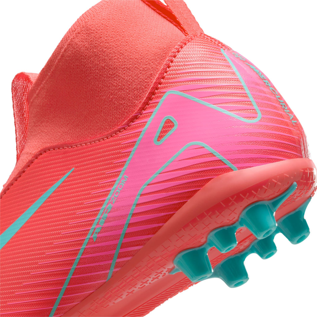 Nike Jr. Mercurial Superfly 10 Academy Little/Big Kids' AG High-Top Soccer Cleats - FQ8308-800-NIKE by Nike | Available at Niky's Sports
