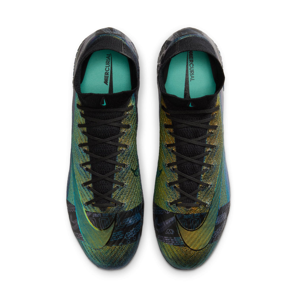 Nike Zoom Mercurial Superfly 10 Elite SE FG Soccer Cleats 'Cosmic Speed' - FQ8309-001-NIKE by Nike | Available at Niky's Sports