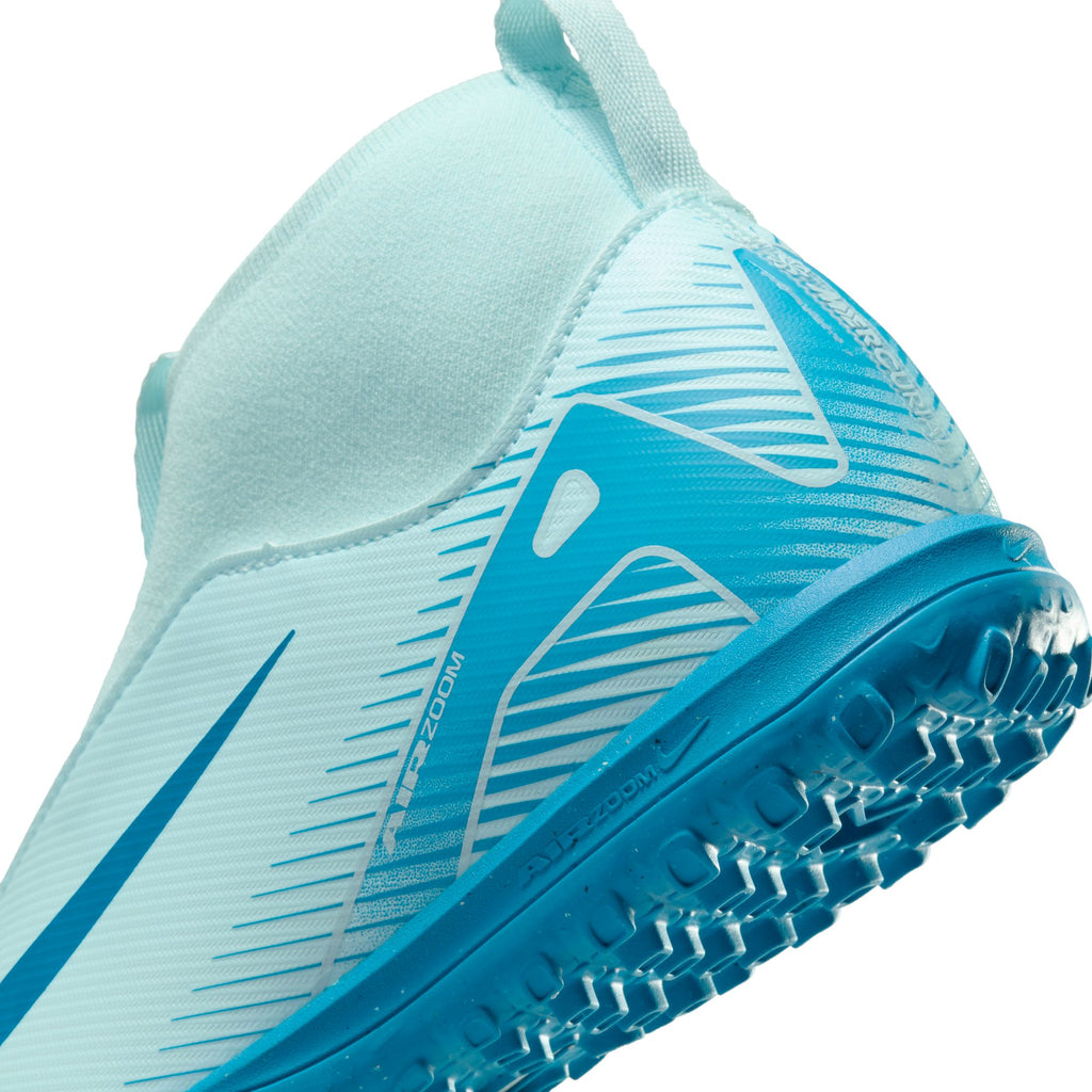 Nike Jr. Mercurial Superfly 10 Academy Little/Big Kids' TF High-Top Soccer Shoes - FQ8310-400-NIKE by Nike | Available at Niky's Sports