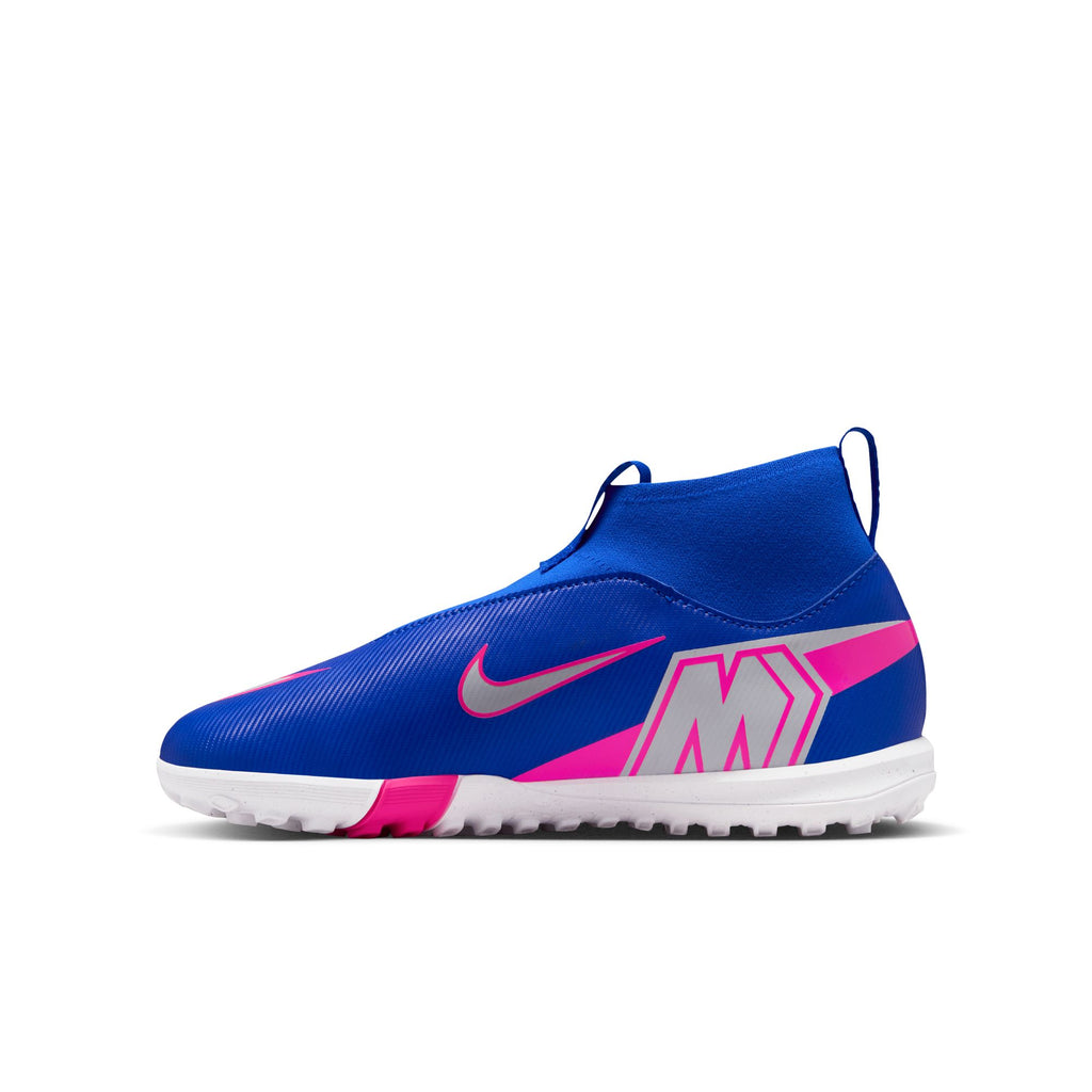 Nike Jr. Mercurial Superfly 10 Academy Little/Big Kids' Turf High-Top Soccer Shoes - FQ8310-446-NIKE by Nike | Available at Niky's Sports