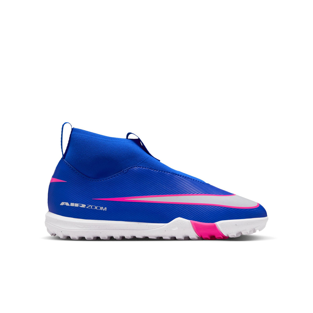 Nike Jr. Mercurial Superfly 10 Academy Little/Big Kids' Turf High-Top Soccer Shoes - FQ8310-446-NIKE by Nike | Available at Niky's Sports