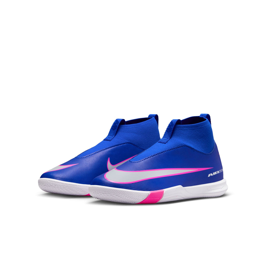 Nike Jr. Mercurial Superfly 10 Academy Little/Big Kids' Indoor/Court High-Top Soccer Shoes - FQ8312-446-NIKE by Nike | Available at Niky's Sports