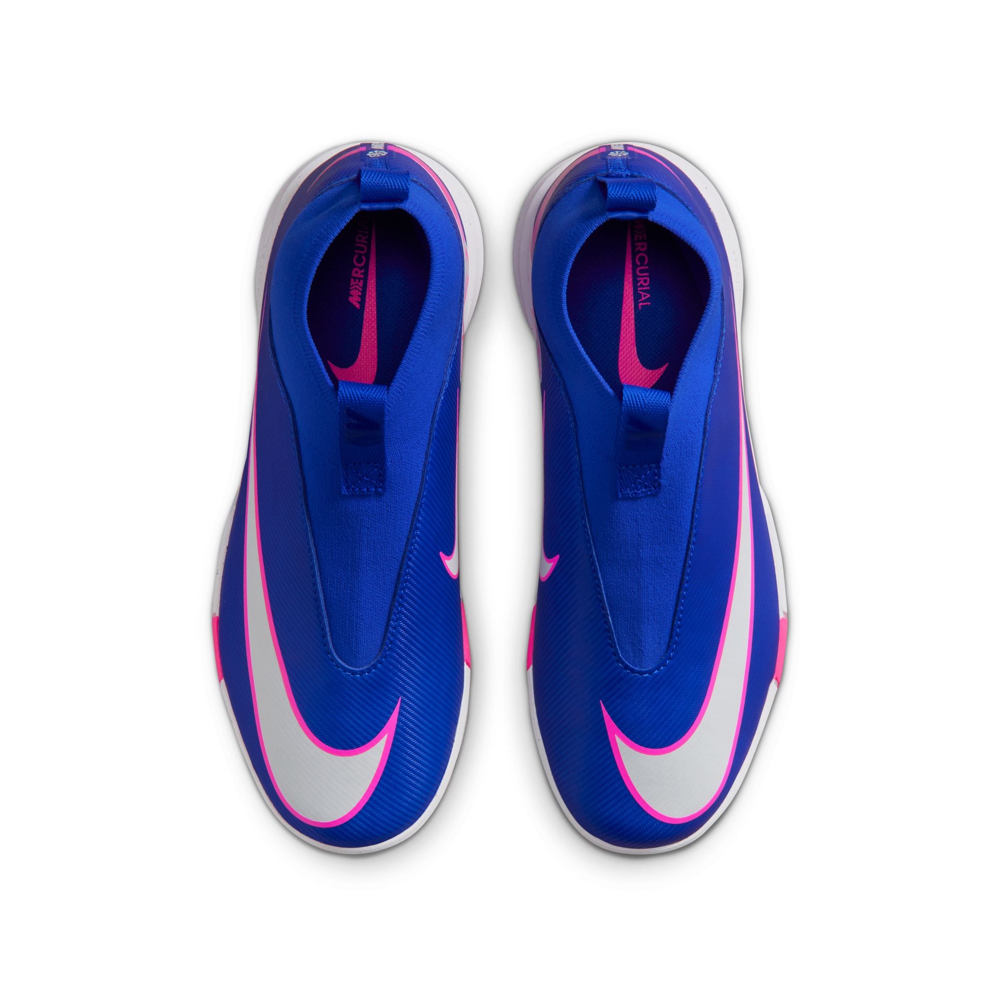 Nike Jr. Mercurial Superfly 10 Academy Little/Big Kids' Indoor/Court High-Top Soccer Shoes - FQ8312-446-NIKE by Nike | Available at Niky's Sports