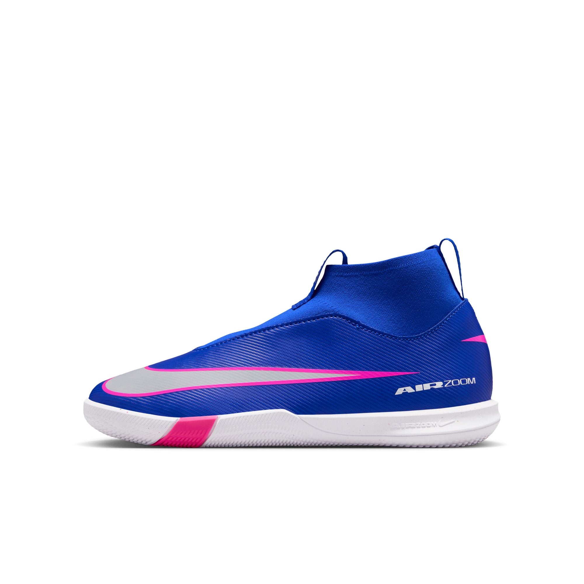Nike Jr. Mercurial Superfly 10 Academy Little/Big Kids' Indoor/Court High-Top Soccer Shoes - FQ8312-446-NIKE by Nike | Available at Niky's Sports