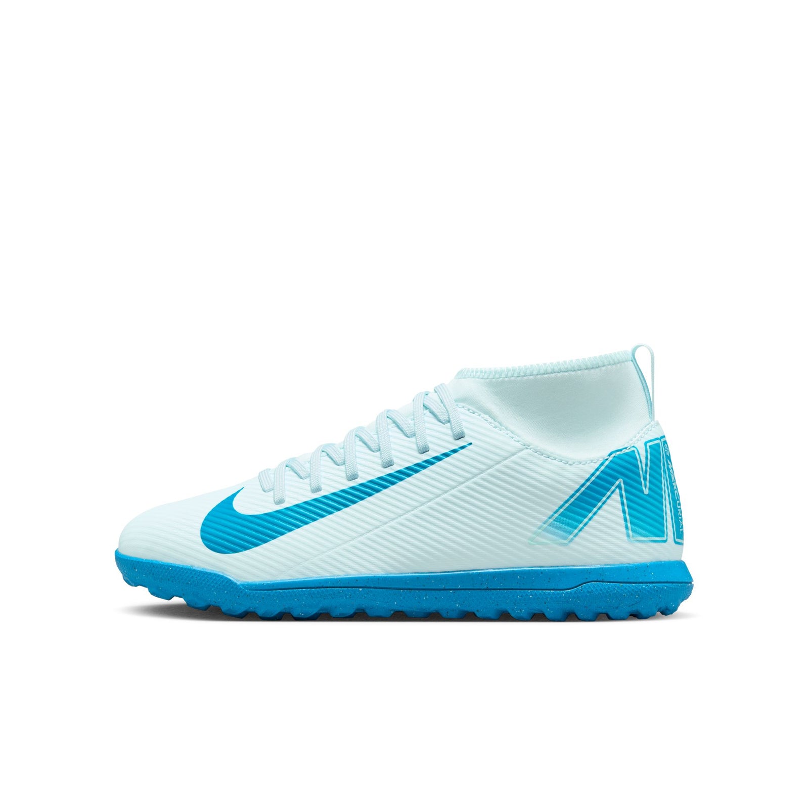 Nike Jr. Mercurial Superfly 10 Club Little/Big Kids' TF High-Top Soccer Shoes - FQ8313-400-NIKE by Nike | Available at Niky's Sports