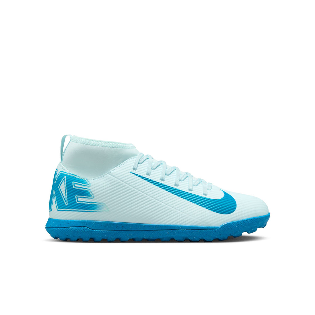 Nike Jr. Mercurial Superfly 10 Club Little/Big Kids' TF High-Top Soccer Shoes - FQ8313-400-NIKE by Nike | Available at Niky's Sports
