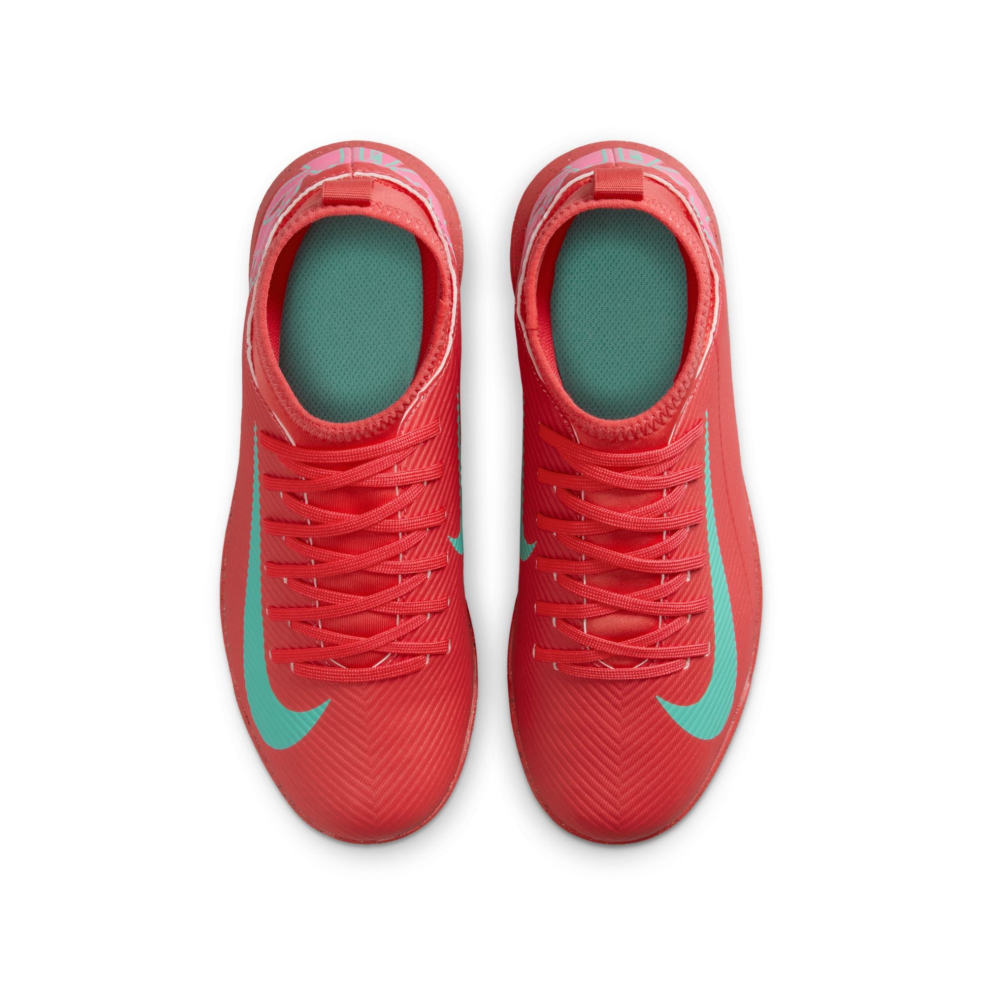 Nike Jr. Mercurial Superfly 10 Club Little/Big Kids' TF High-Top Soccer Shoes - FQ8313-800-NIKE by Nike | Available at Niky's Sports