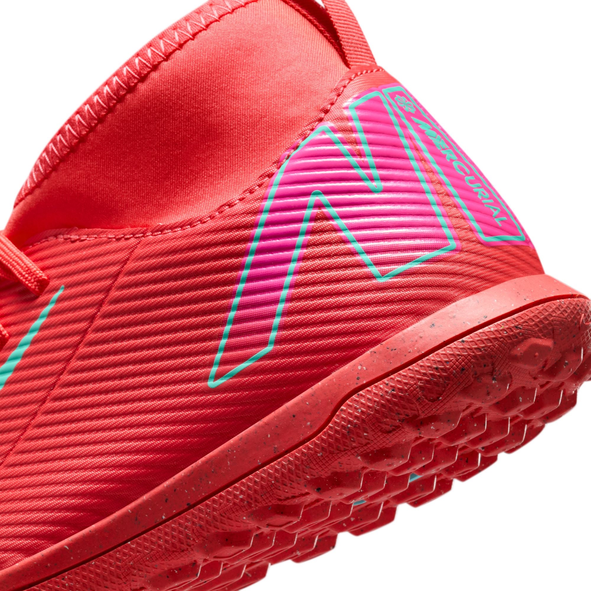 Nike Jr. Mercurial Superfly 10 Club Little/Big Kids' TF High-Top Soccer Shoes - FQ8313-800-NIKE by Nike | Available at Niky's Sports