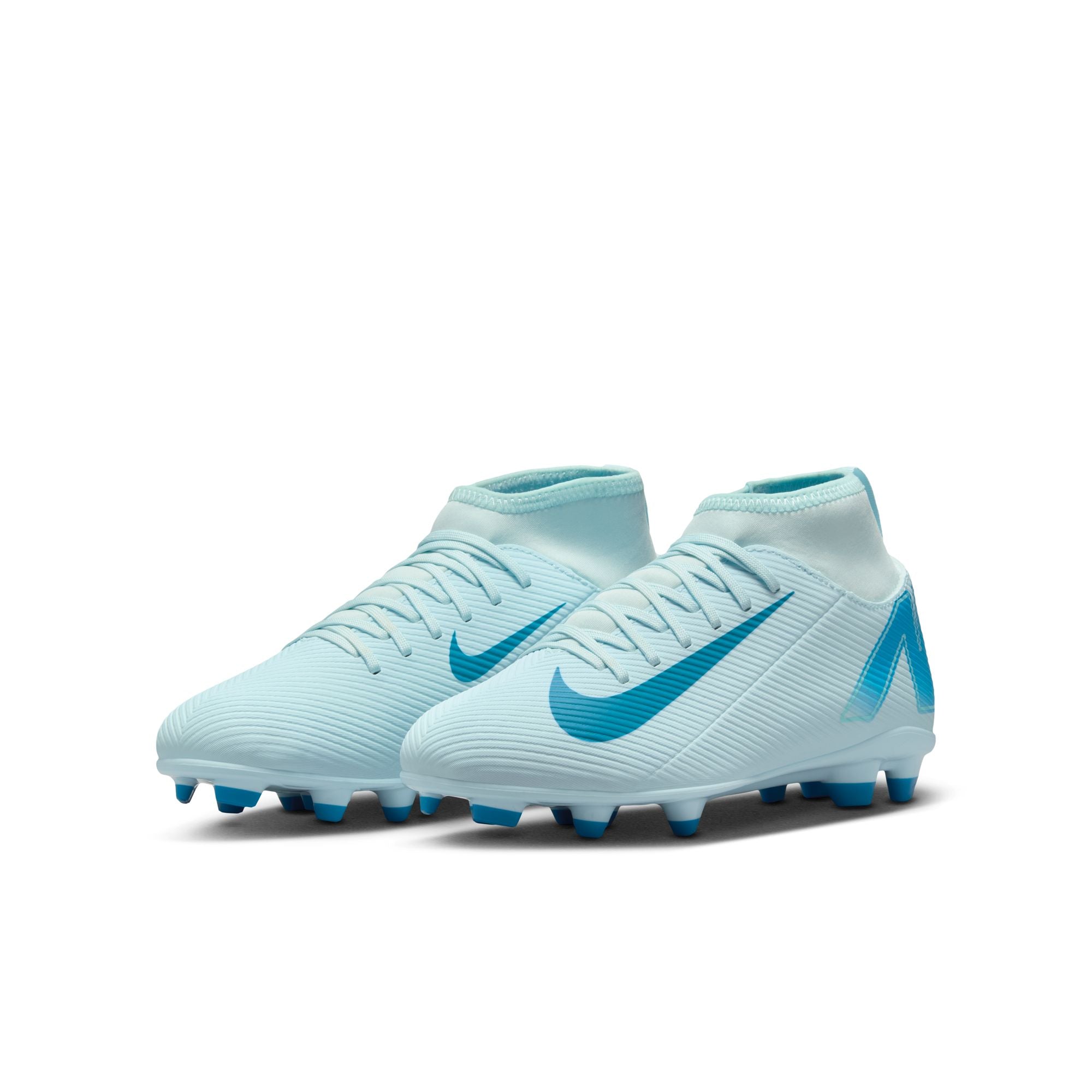 Nike Jr. Mercurial Superfly 10 Club Little/Big Kids' MG High-Top Soccer Cleats - FQ8318-400-NIKE by Nike | Available at Niky's Sports