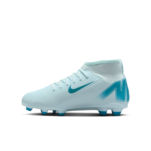Nike Jr. Mercurial Superfly 10 Club Little/Big Kids' MG High-Top Soccer Cleats - FQ8318-400-NIKE by Nike | Available at Niky's Sports