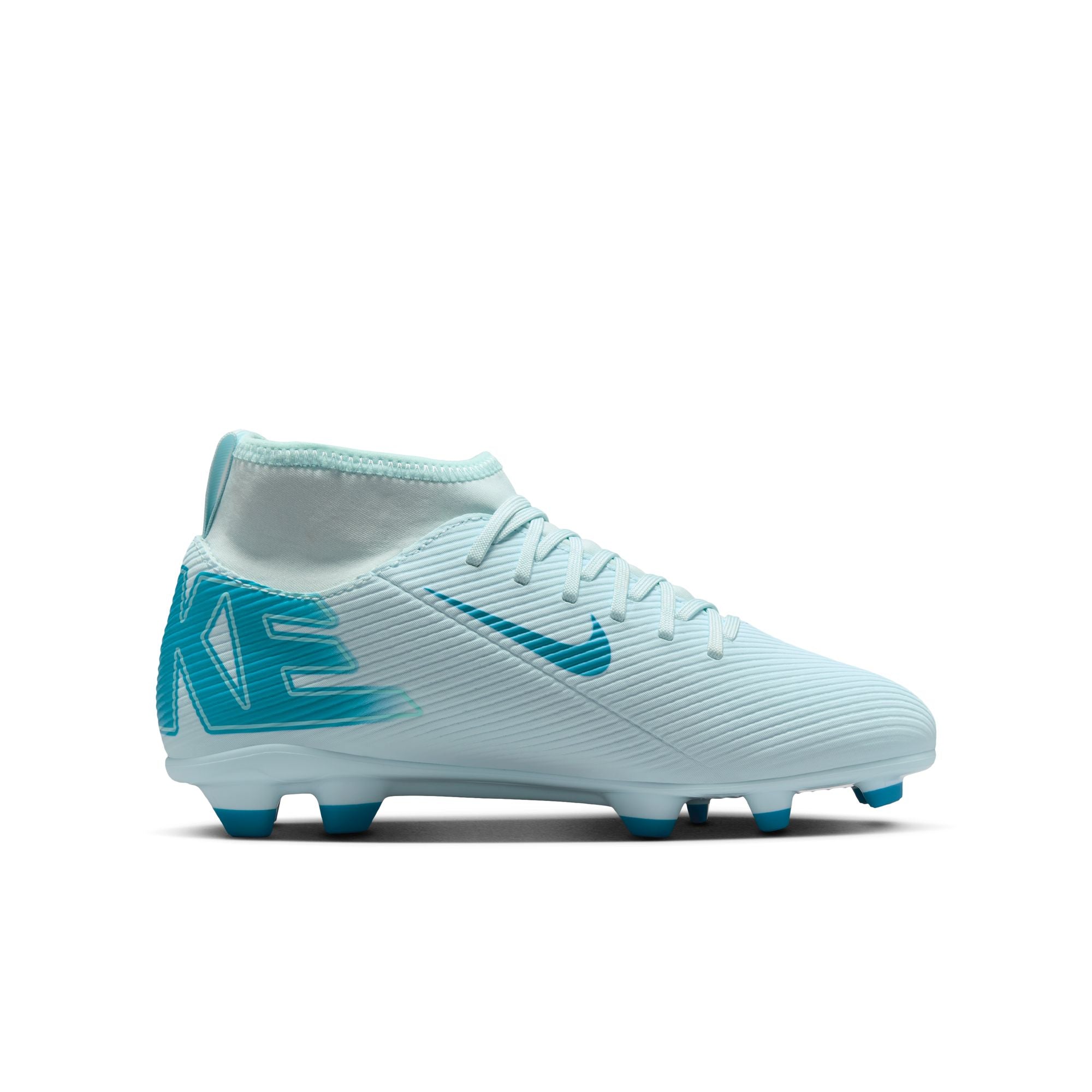 Nike Jr. Mercurial Superfly 10 Club Little/Big Kids' MG High-Top Soccer Cleats - FQ8318-400-NIKE by Nike | Available at Niky's Sports