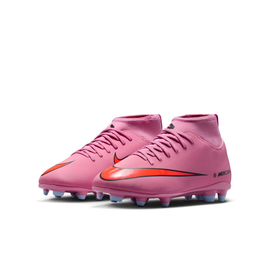 Nike Jr. Mercurial Superfly 10 Club Little/Big Kids' Multi-Ground High-Top Soccer Cleats - FQ8318-600-NIKE by Nike | Available at Niky's Sports