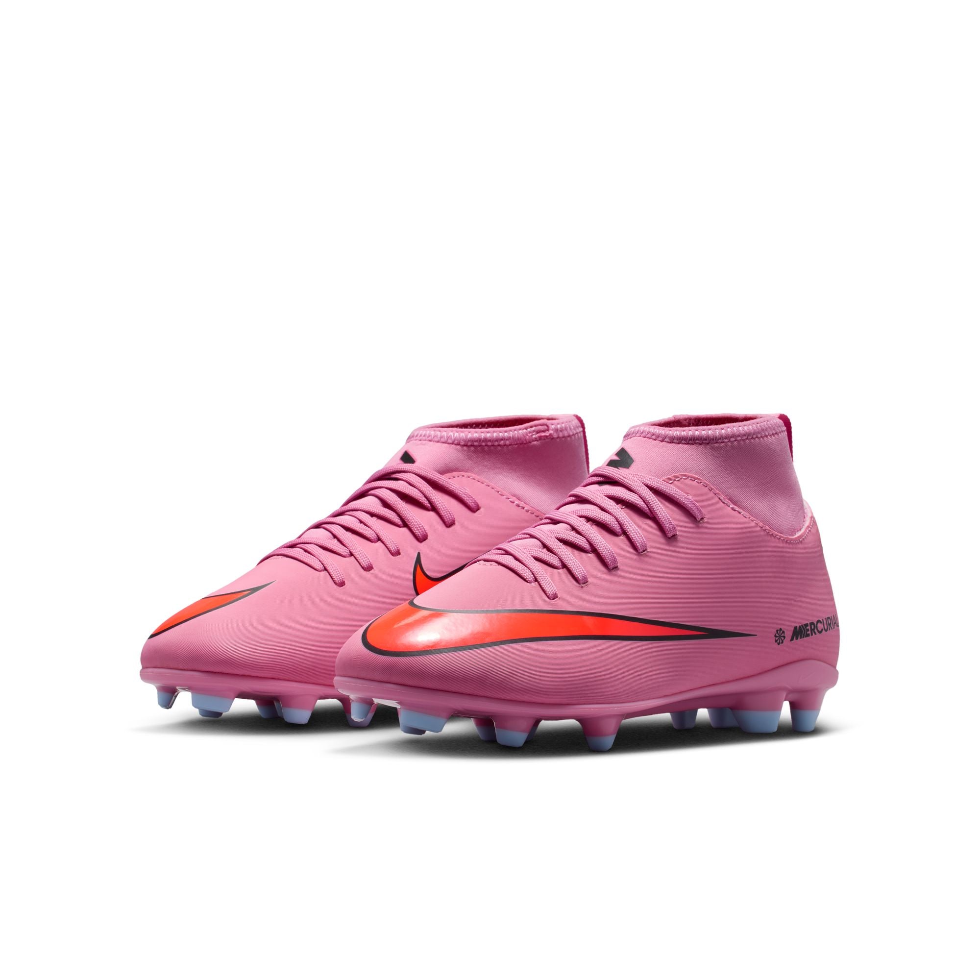 Nike Jr. Mercurial Superfly 10 Club Little/Big Kids' Multi-Ground High-Top Soccer Cleats - FQ8318-600-NIKE by Nike | Available at Niky's Sports