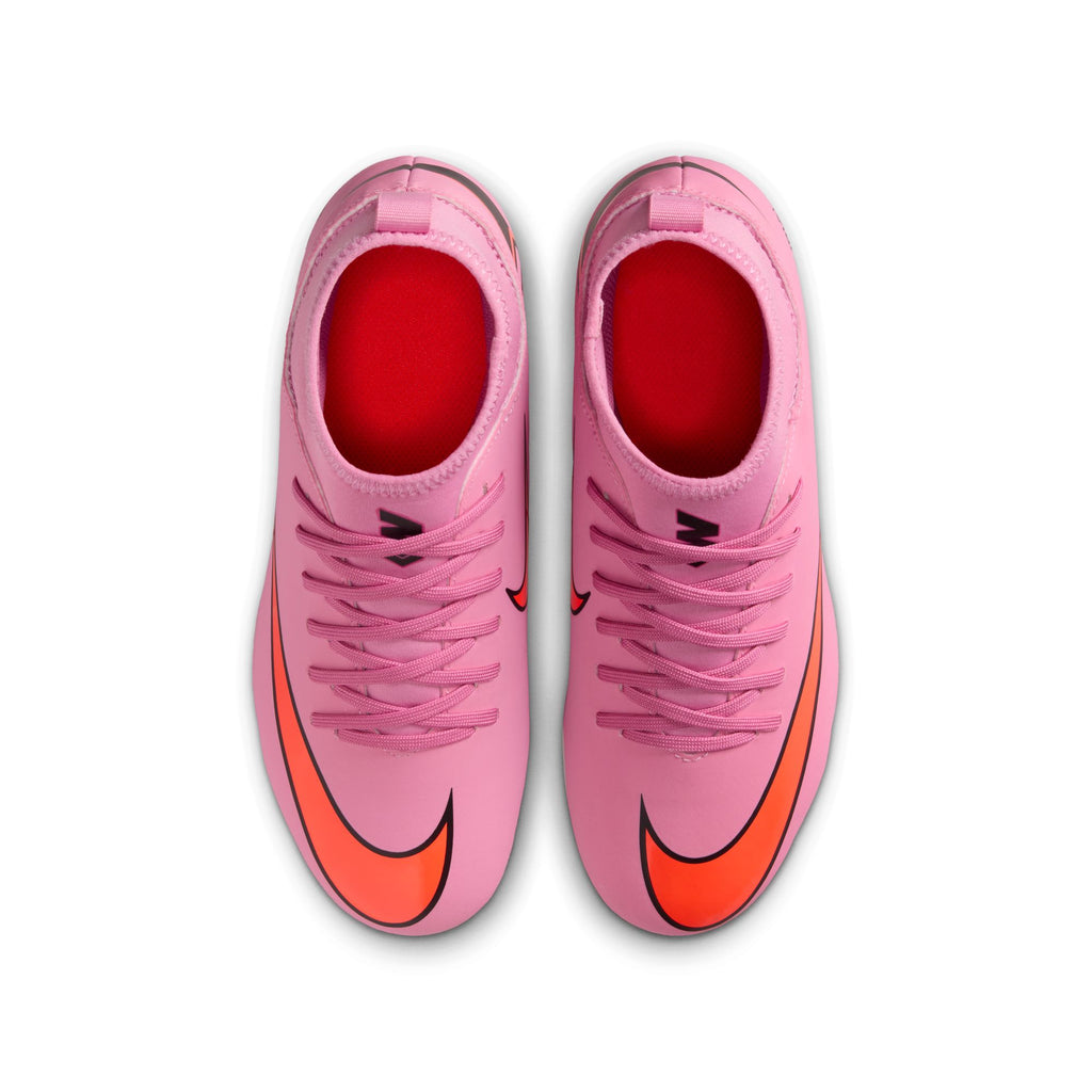 Nike Jr. Mercurial Superfly 10 Club Little/Big Kids' Multi-Ground High-Top Soccer Cleats - FQ8318-600-NIKE by Nike | Available at Niky's Sports