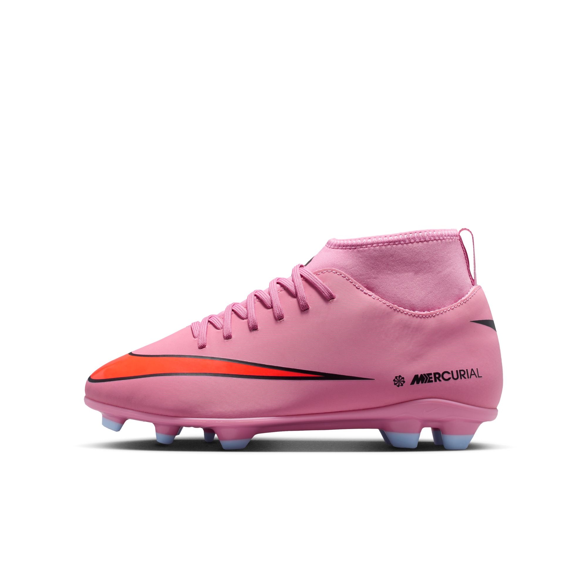 Nike Jr. Mercurial Superfly 10 Club Little/Big Kids' Multi-Ground High-Top Soccer Cleats - FQ8318-600-NIKE by Nike | Available at Niky's Sports