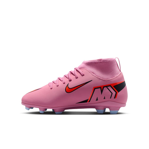 Nike Jr. Mercurial Superfly 10 Club Little/Big Kids' Multi-Ground High-Top Soccer Cleats - FQ8318-600-NIKE by Nike | Available at Niky's Sports