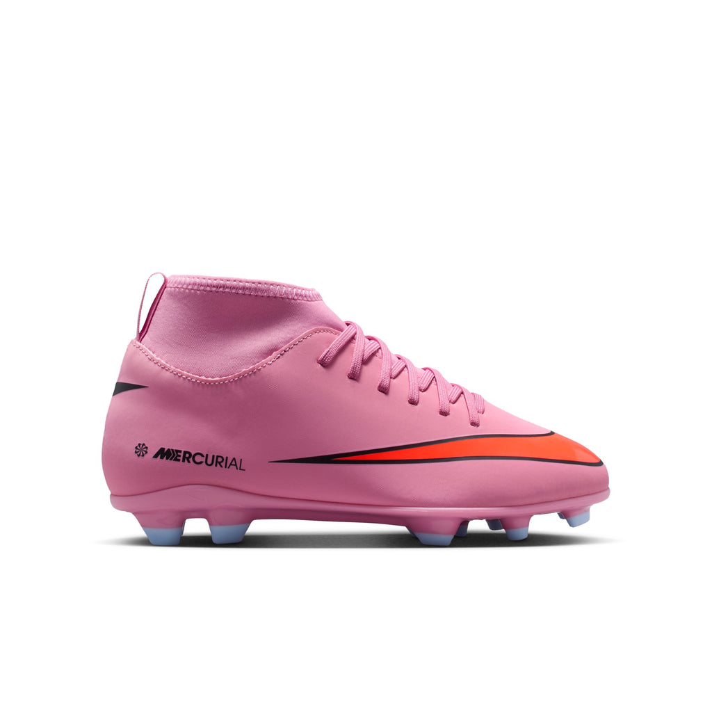 Nike Jr. Mercurial Superfly 10 Club Little/Big Kids' Multi-Ground High-Top Soccer Cleats - FQ8318-600-NIKE by Nike | Available at Niky's Sports