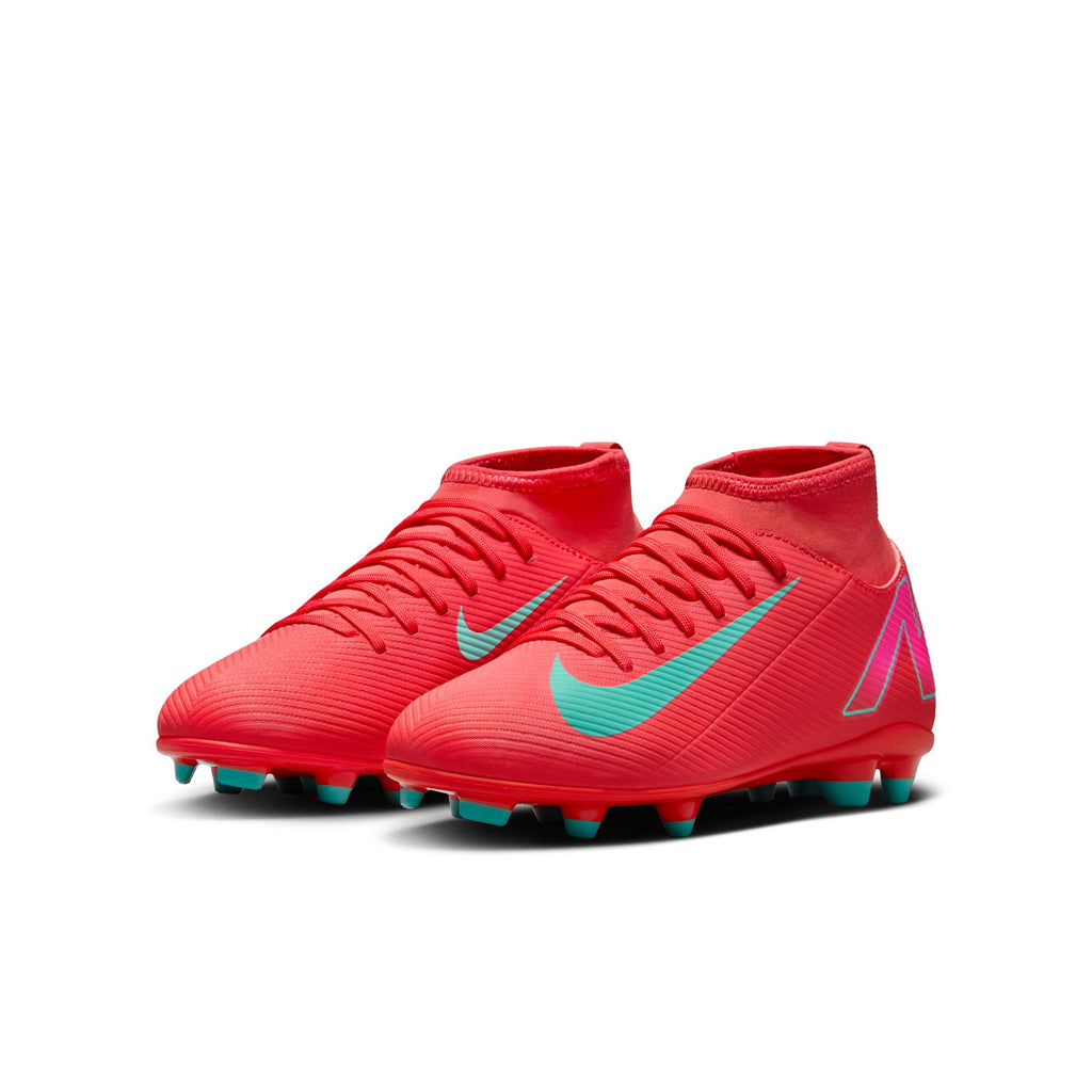 Nike Jr. Mercurial Superfly 10 Club Little/Big Kids' MG High-Top Soccer Cleats - FQ8318-800-NIKE by Nike | Available at Niky's Sports