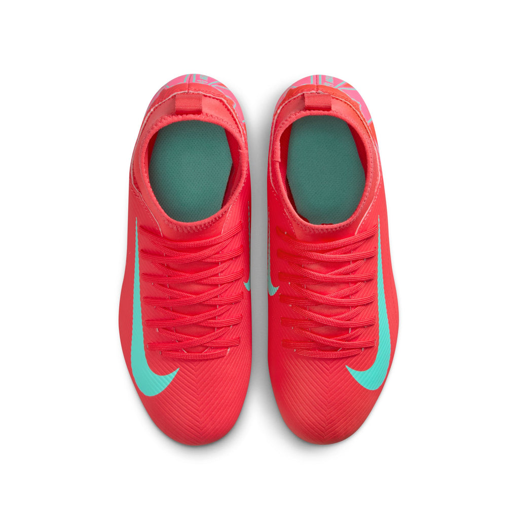 Nike Jr. Mercurial Superfly 10 Club Little/Big Kids' MG High-Top Soccer Cleats - FQ8318-800-NIKE by Nike | Available at Niky's Sports