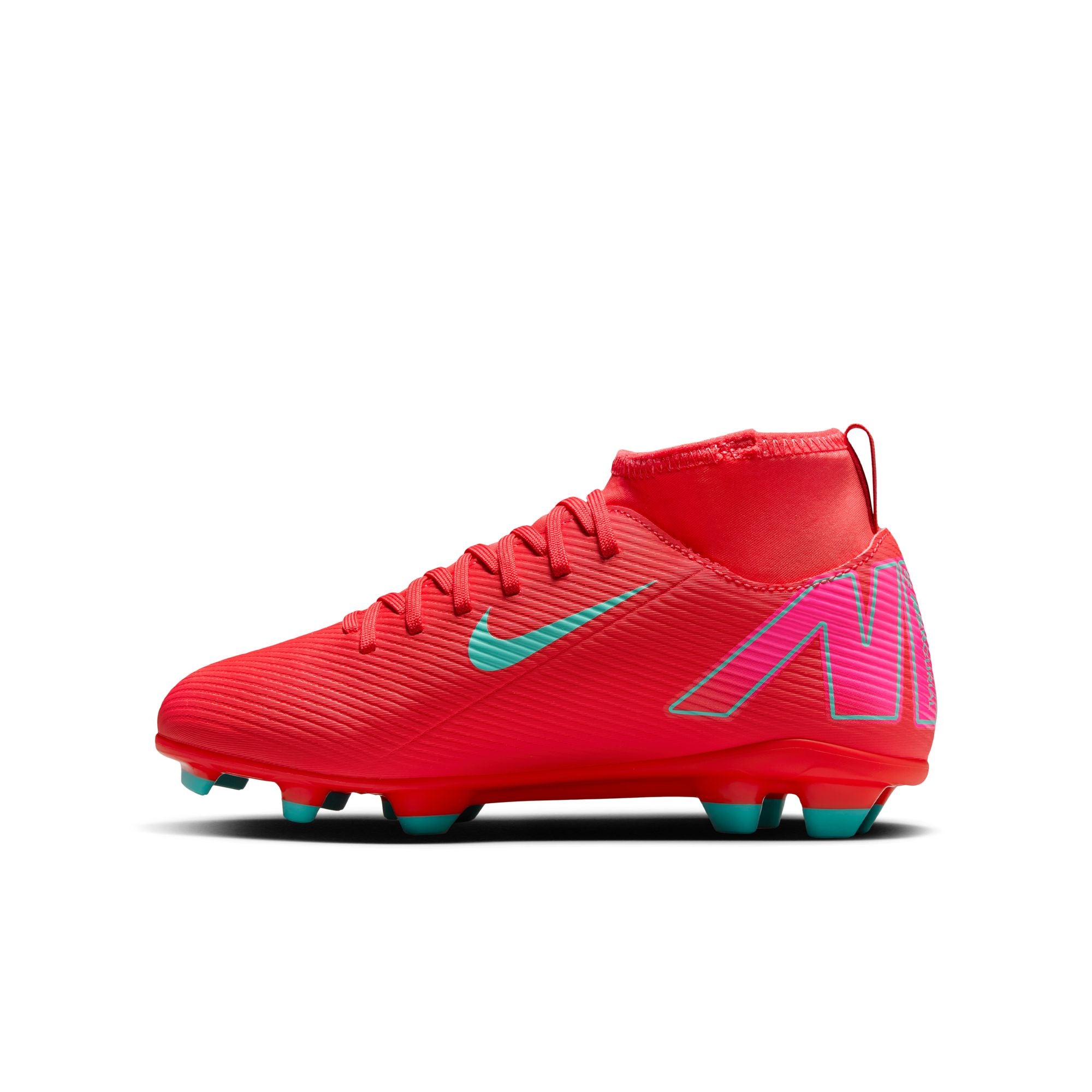 Nike Jr. Mercurial Superfly 10 Club Little/Big Kids' MG High-Top Soccer Cleats - FQ8318-800-NIKE by Nike | Available at Niky's Sports