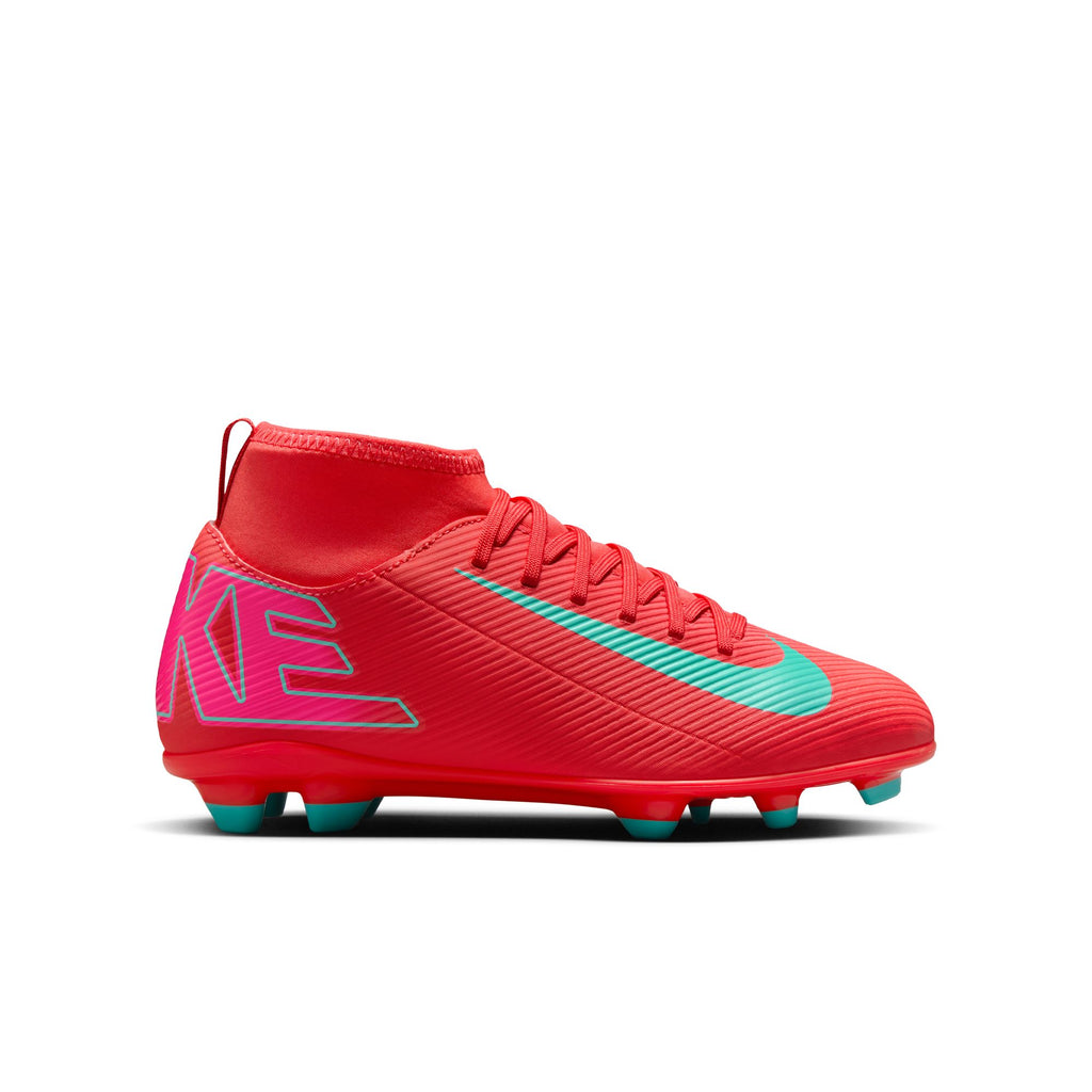 Nike Jr. Mercurial Superfly 10 Club Little/Big Kids' MG High-Top Soccer Cleats - FQ8318-800-NIKE by Nike | Available at Niky's Sports
