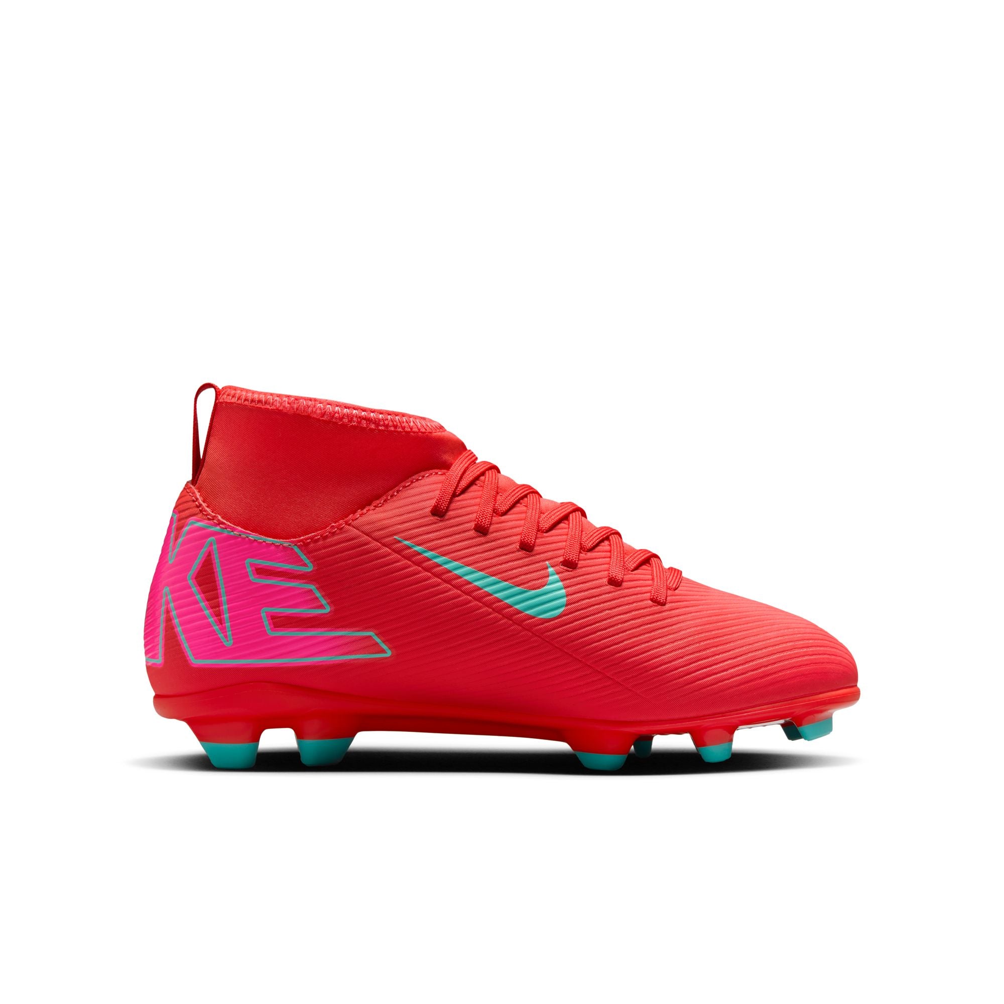 Nike Jr. Mercurial Superfly 10 Club Little/Big Kids' MG High-Top Socce