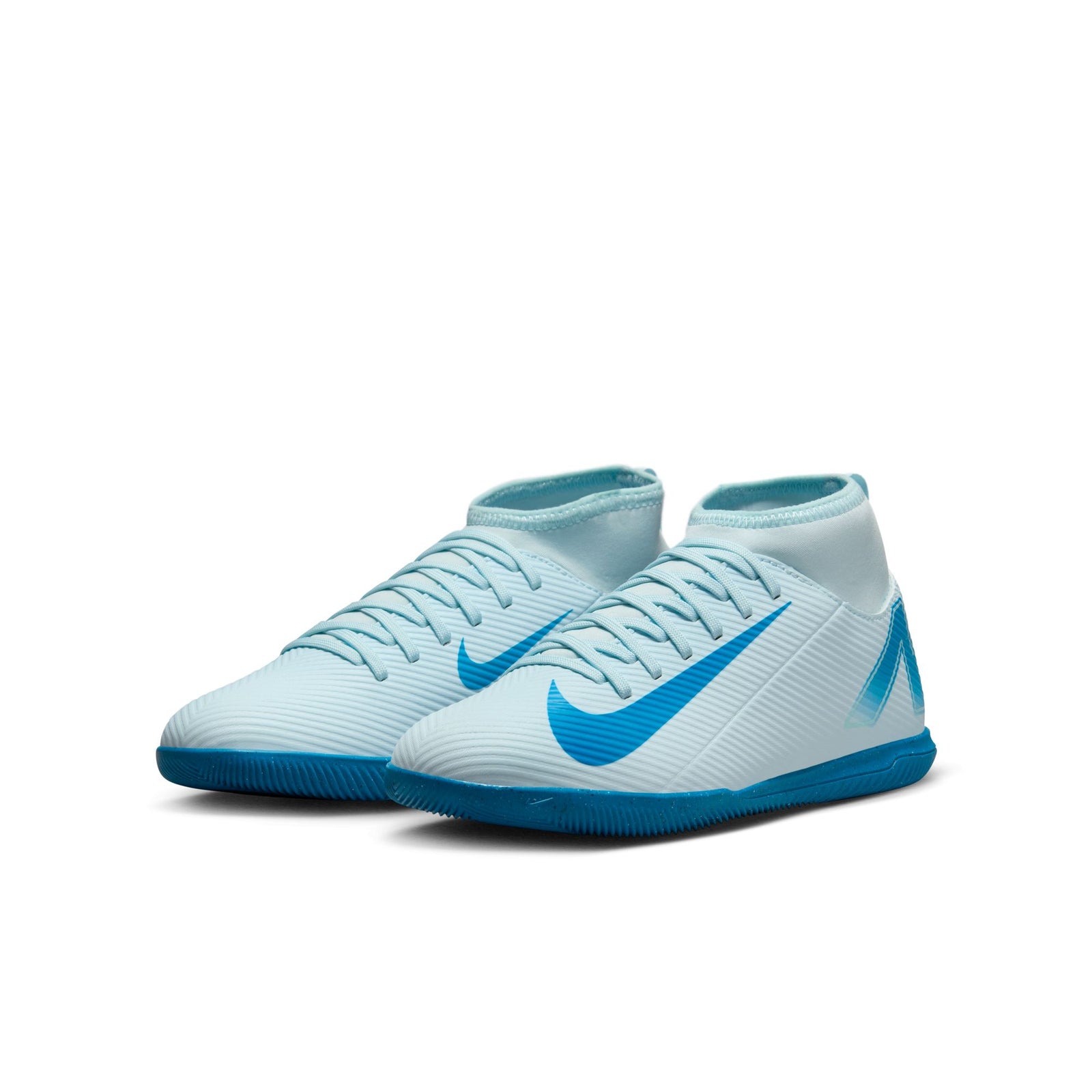 Nike Jr. Mercurial Superfly 10 Club Little/Big Kids' IC High-Top Soccer Shoes - FQ8320-400-NIKE by Nike | Available at Niky's Sports