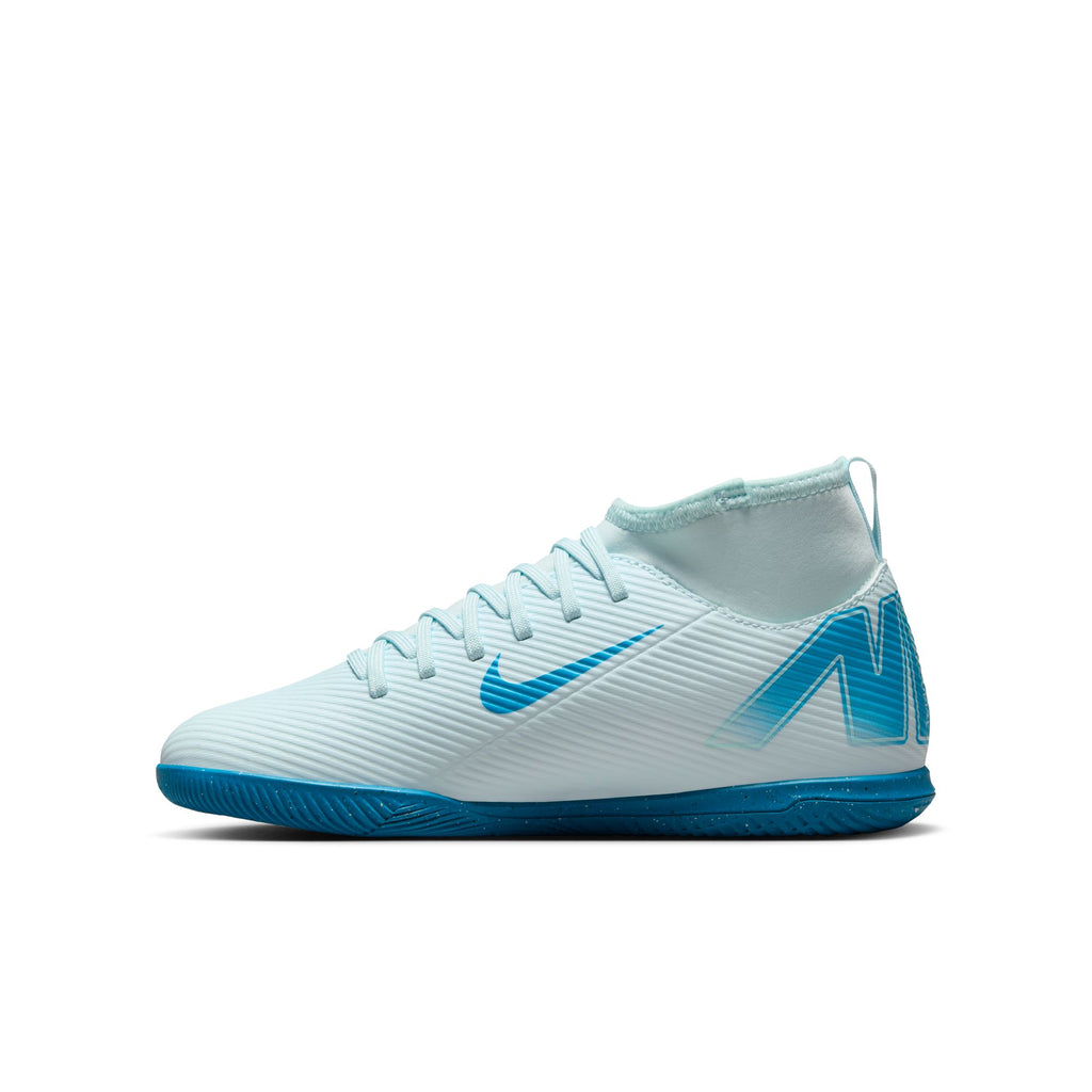 Nike Jr. Mercurial Superfly 10 Club Little/Big Kids' IC High-Top Soccer Shoes - FQ8320-400-NIKE by Nike | Available at Niky's Sports