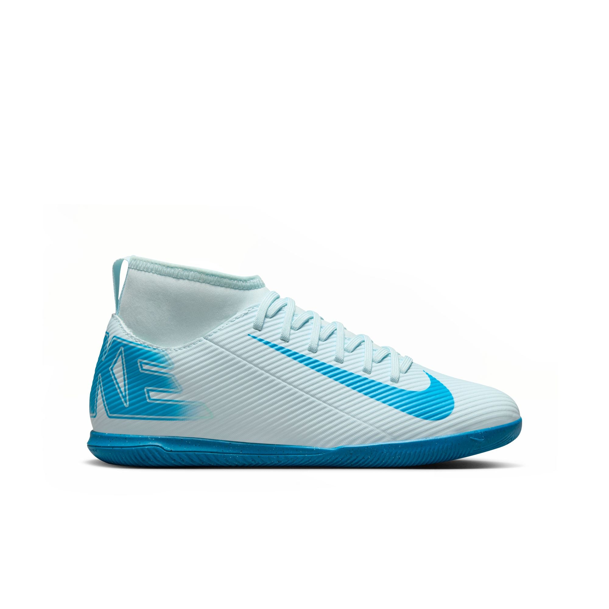 Nike Jr. Mercurial Superfly 10 Club Little/Big Kids' IC High-Top Soccer Shoes - FQ8320-400-NIKE by Nike | Available at Niky's Sports