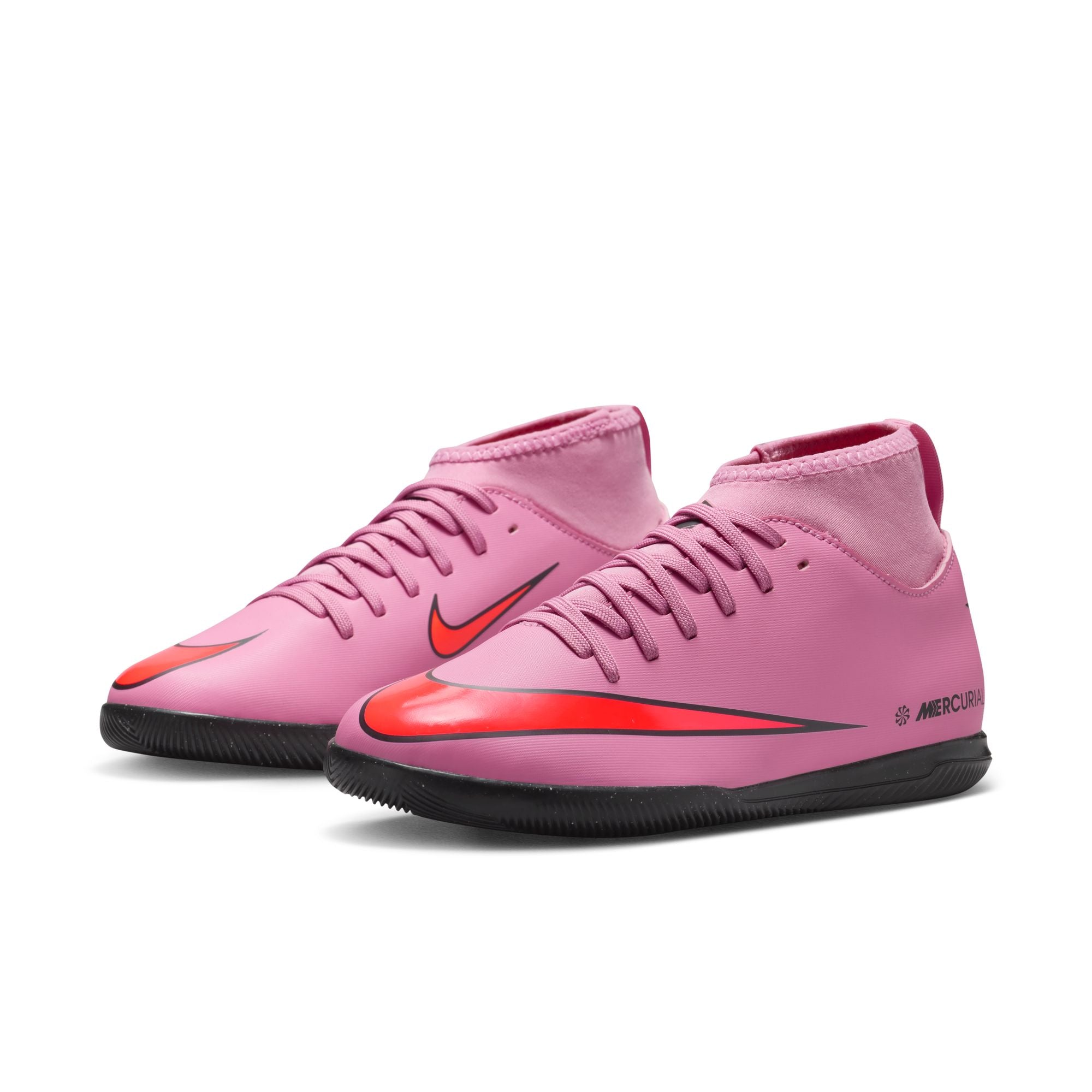 Nike Jr. Mercurial Superfly 10 Club Little/Big Kids' IC High-Top Soccer Shoes - FQ8320-600-NIKE by Nike | Available at Niky's Sports