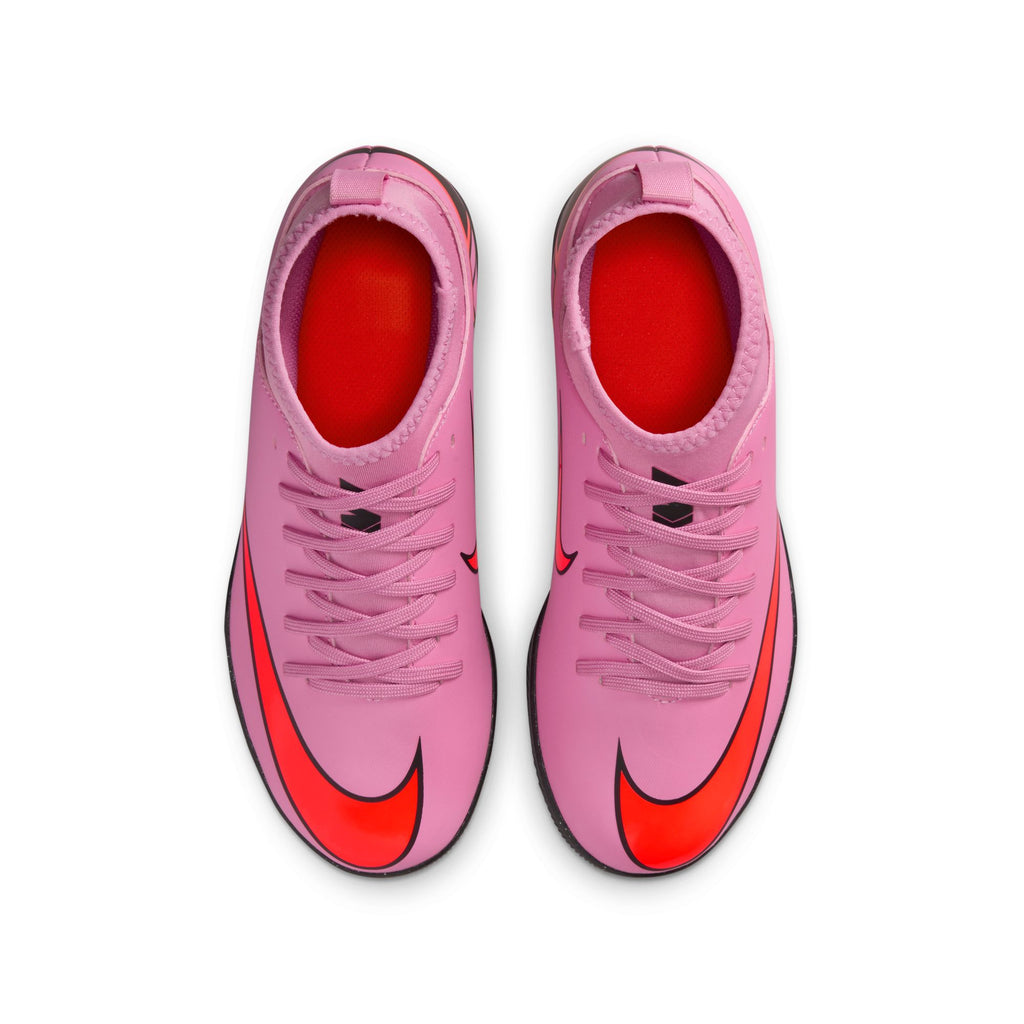 Nike Jr. Mercurial Superfly 10 Club Little/Big Kids' IC High-Top Soccer Shoes - FQ8320-600-NIKE by Nike | Available at Niky's Sports