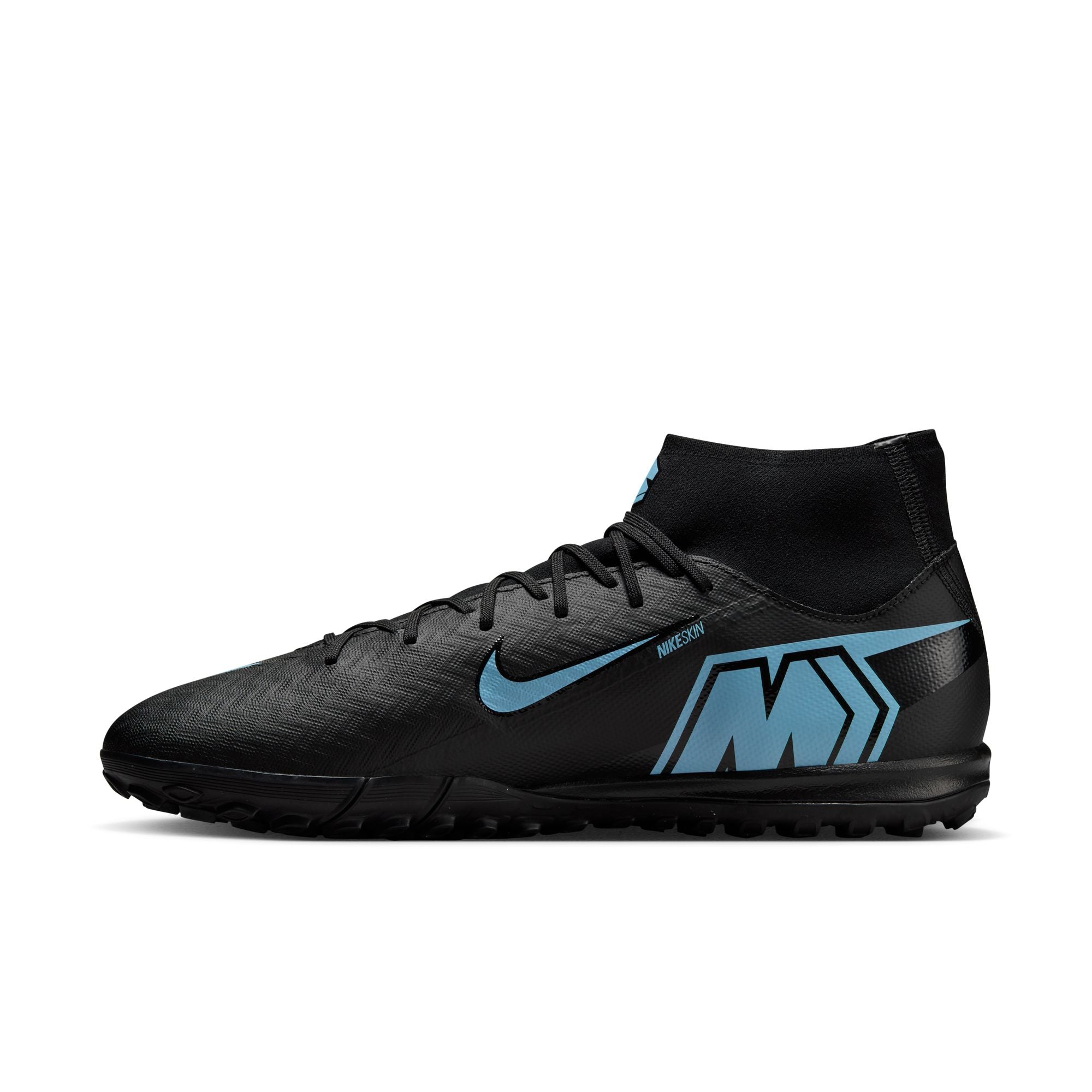 Nike Mercurial Superfly 10 Academy Turf High-Top Soccer Shoes - FQ8331-001-NIKE by Nike | Available at Niky's Sports
