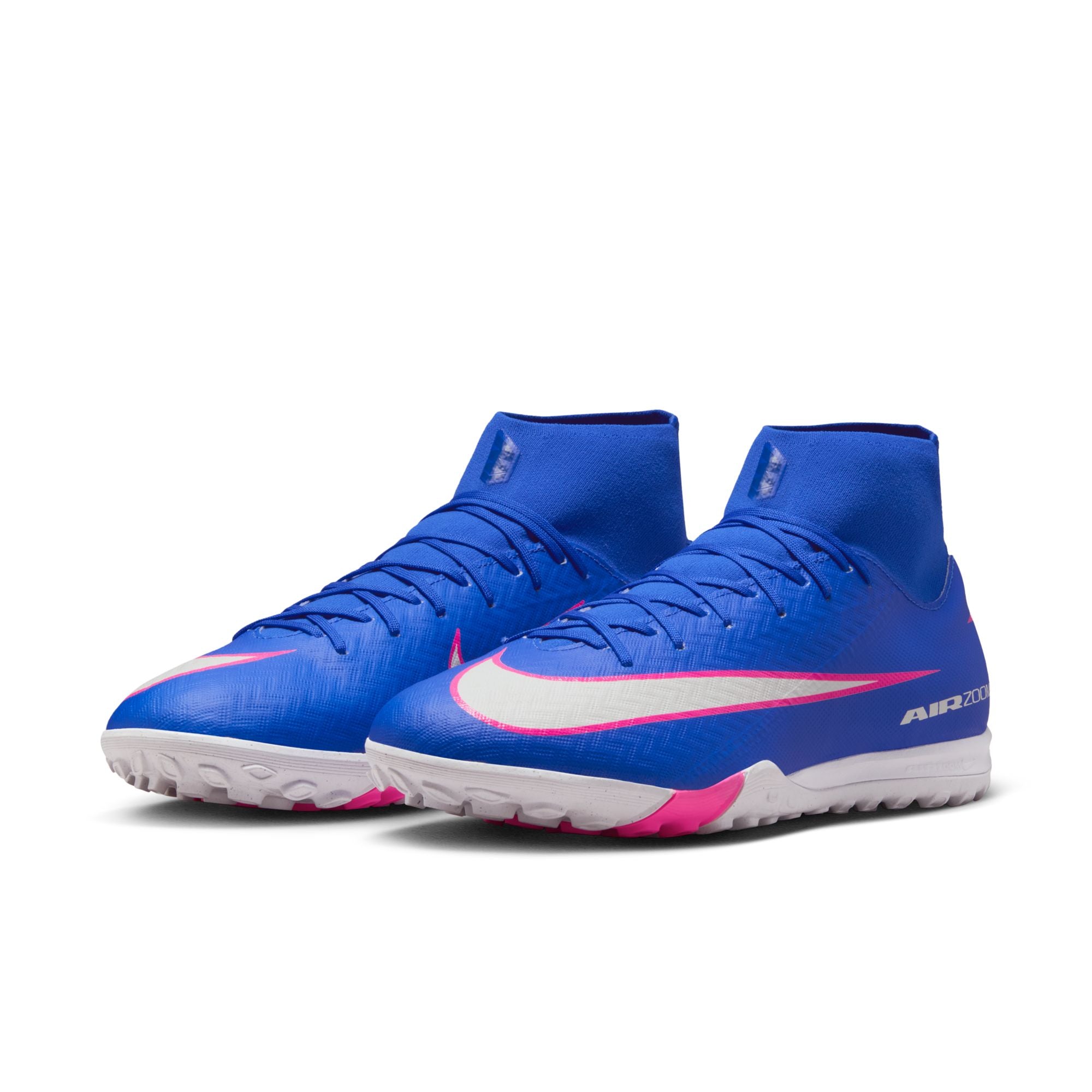 Nike Mercurial Superfly 10 Academy Turf High-Top Soccer Shoes - FQ8331-446-NIKE by Nike | Available at Niky's Sports