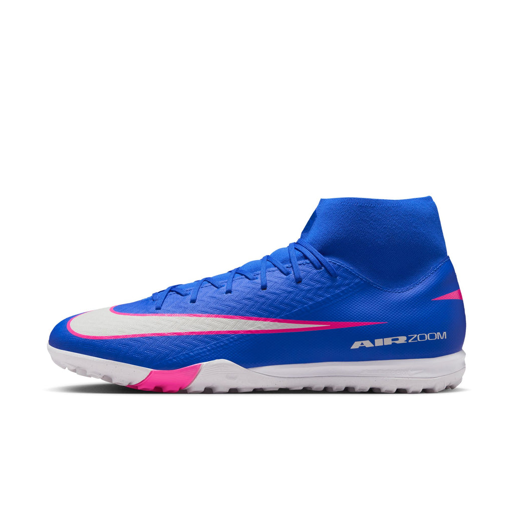 Nike Mercurial Superfly 10 Academy Turf High-Top Soccer Shoes - FQ8331-446-NIKE by Nike | Available at Niky's Sports