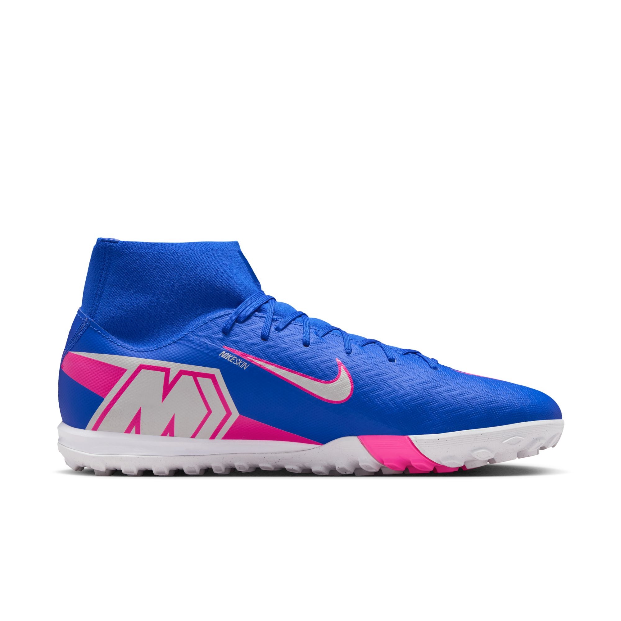 Nike Mercurial Superfly 10 Academy Turf High-Top Soccer Shoes - FQ8331-446-NIKE by Nike | Available at Niky's Sports