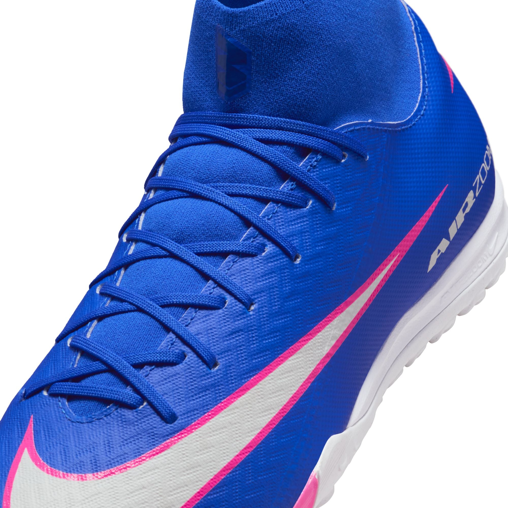 Nike Mercurial Superfly 10 Academy Turf High-Top Soccer Shoes - FQ8331-446-NIKE by Nike | Available at Niky's Sports