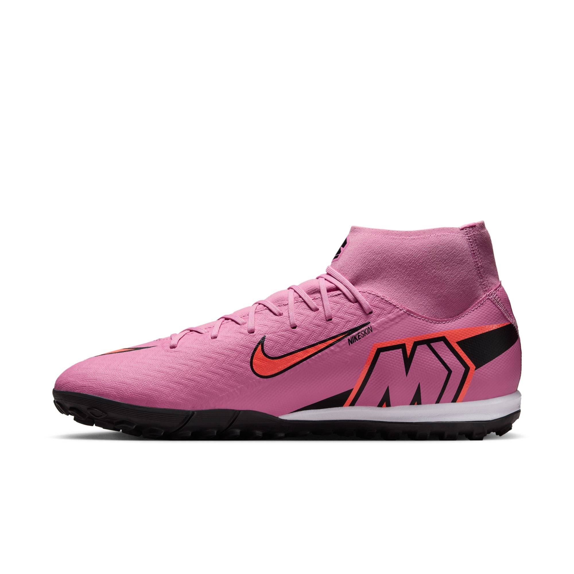 Nike Mercurial Superfly 10 Academy Turf High-Top Soccer Shoes - FQ8331-600-NIKE by Nike | Available at Niky's Sports
