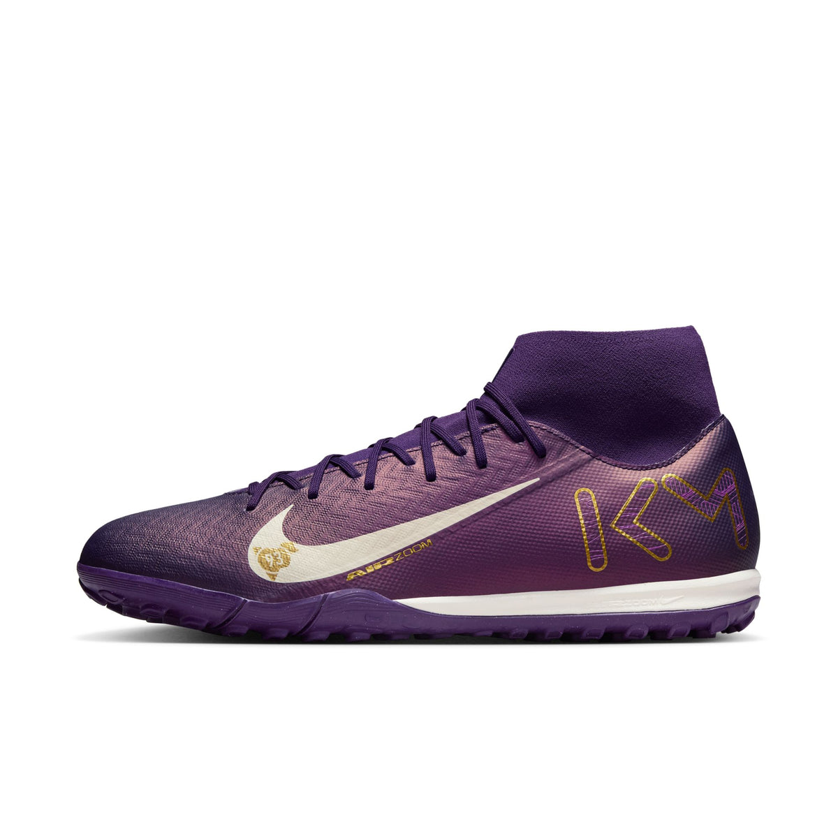 Nike Mercurial Superfly 10 Academy &quot;Kylian Mbappé&quot; TF High-Top Soccer Shoes - FQ8333-500-NIKE by Nike | Available at Niky&#39;s Sports