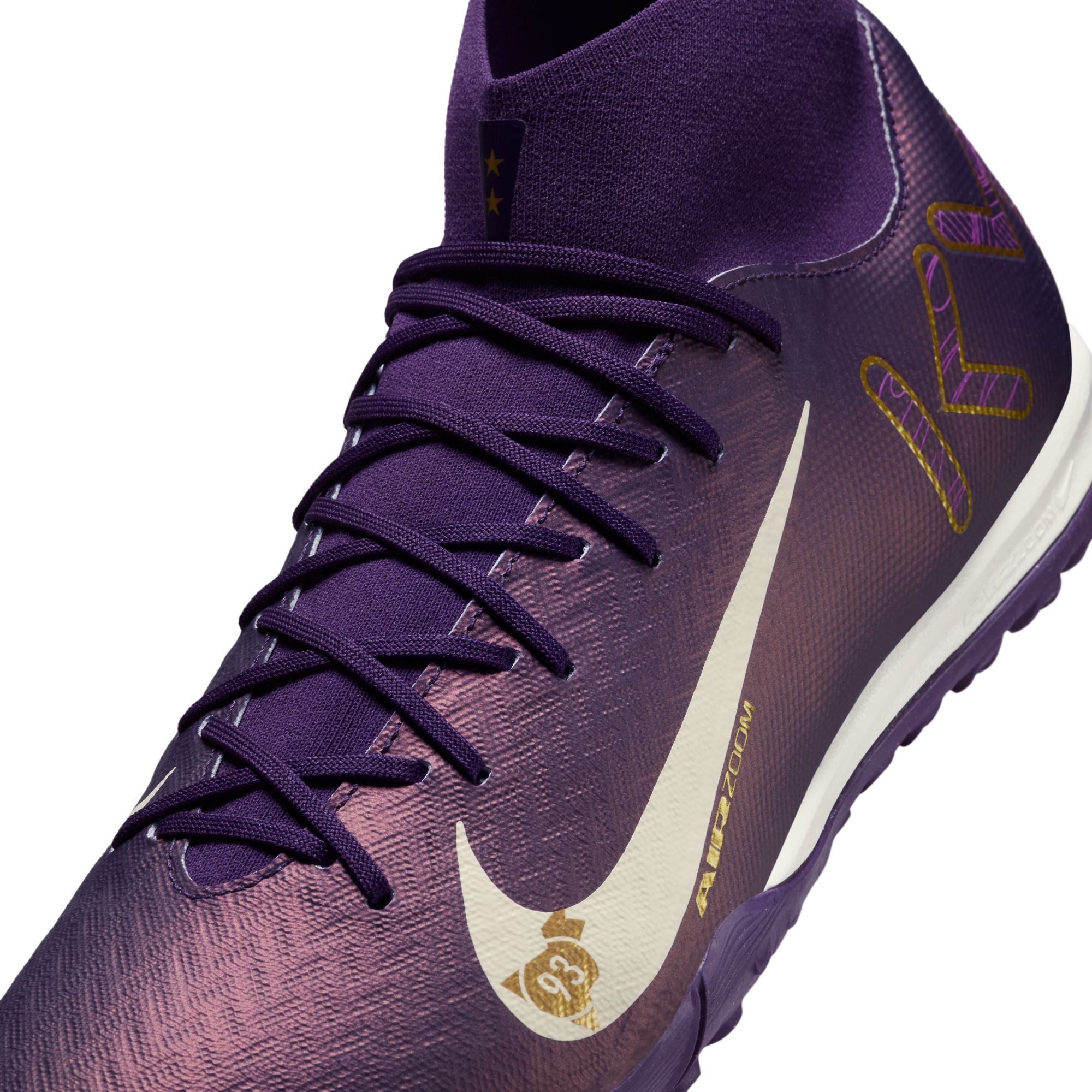Nike Mercurial Superfly 10 Academy "Kylian Mbappé" TF High-Top Soccer Shoes - FQ8333-500-NIKE by Nike | Available at Niky's Sports
