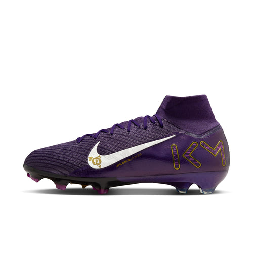 Nike Mercurial Superfly 10 Elite "Kylian Mbappé" FG High-Top Soccer Cleats - FQ8692-500-NIKE by Nike | Available at Niky's Sports