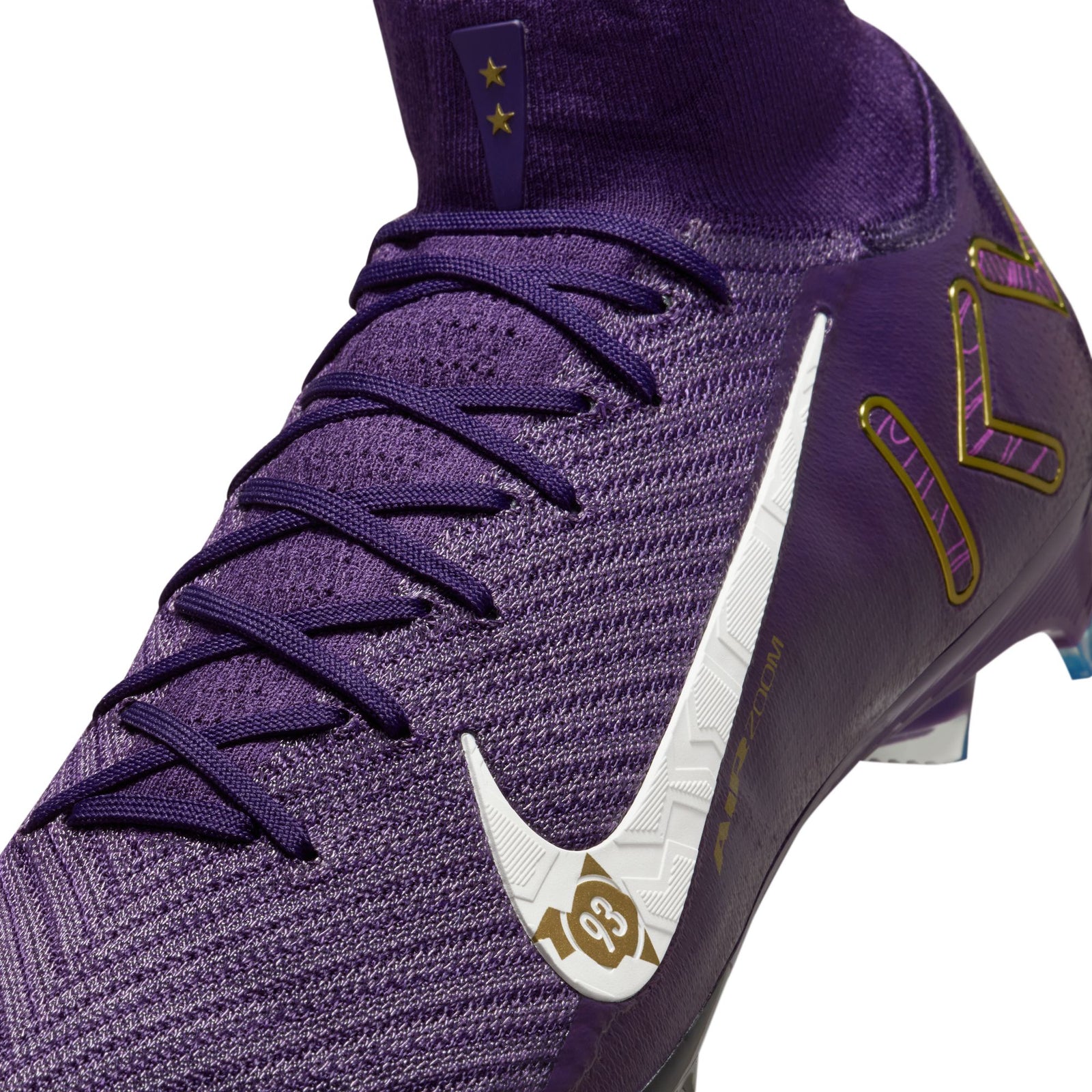 Nike Mercurial Superfly 10 Elite "Kylian Mbappé" FG High-Top Soccer Cleats - FQ8692-500-NIKE by Nike | Available at Niky's Sports