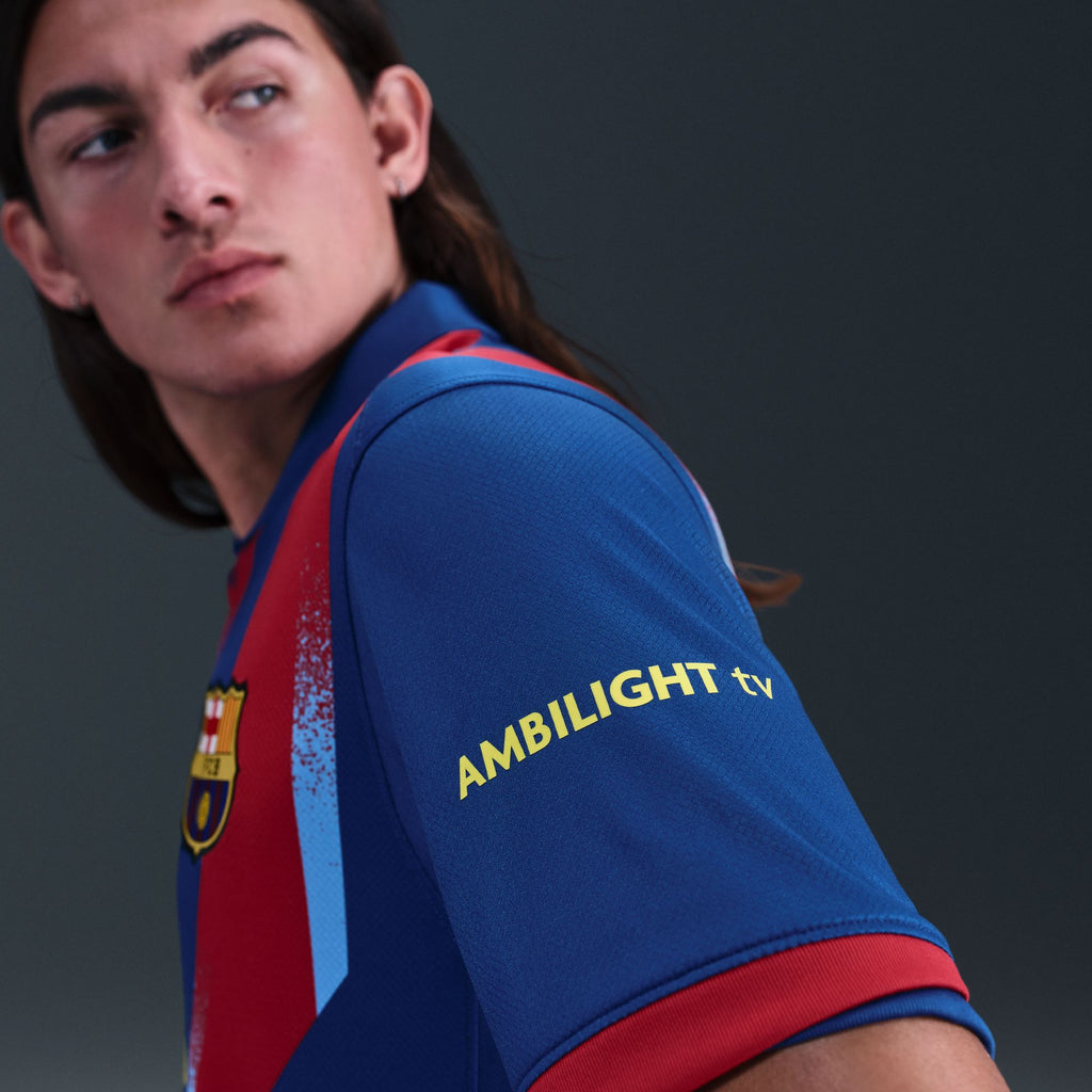 Nike FC Barcelona 2025/26 Stadium Fourth Men's Dri-FIT Soccer Replica Jersey - FZ1304-432-NIKE by Nike | Available at Niky's Sports