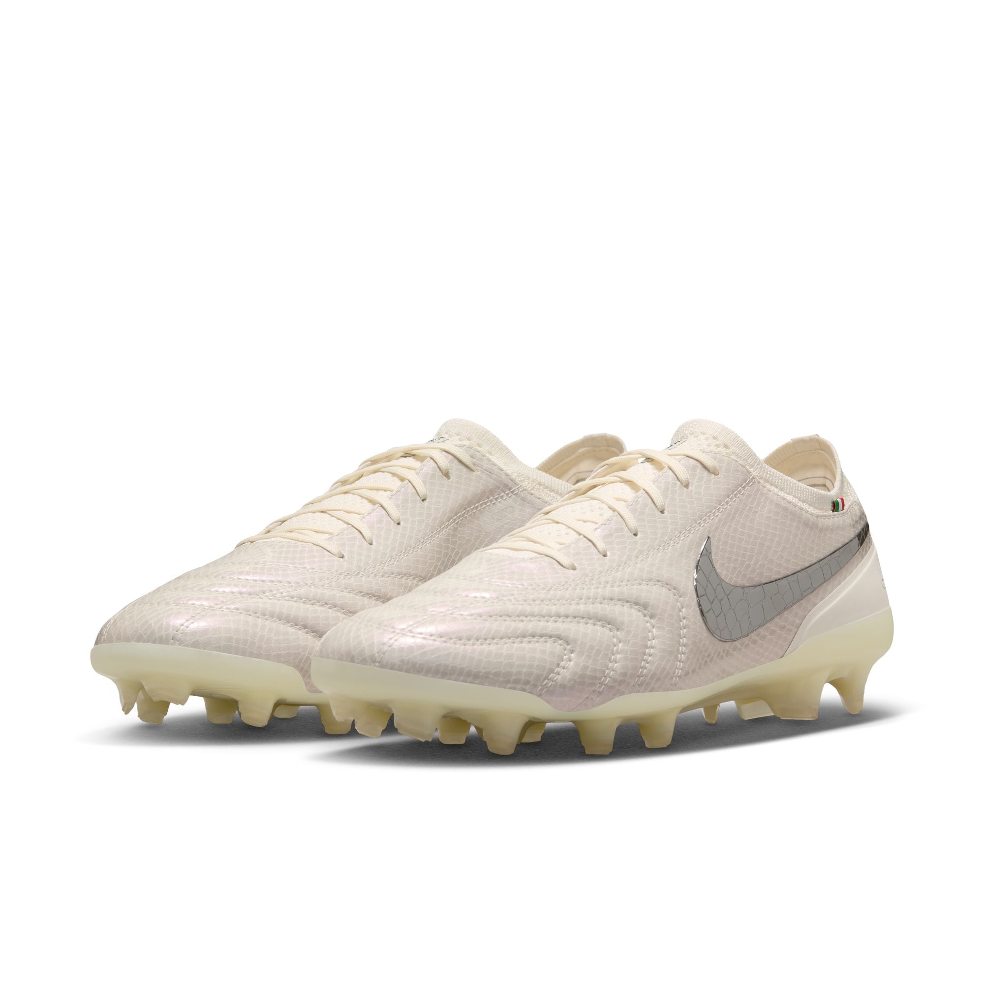 Nike Tiempo Legend 10 Elite LUXE FG Low-Top Soccer Cleats - FZ1487-100-NIKE by Nike | Available at Niky's Sports